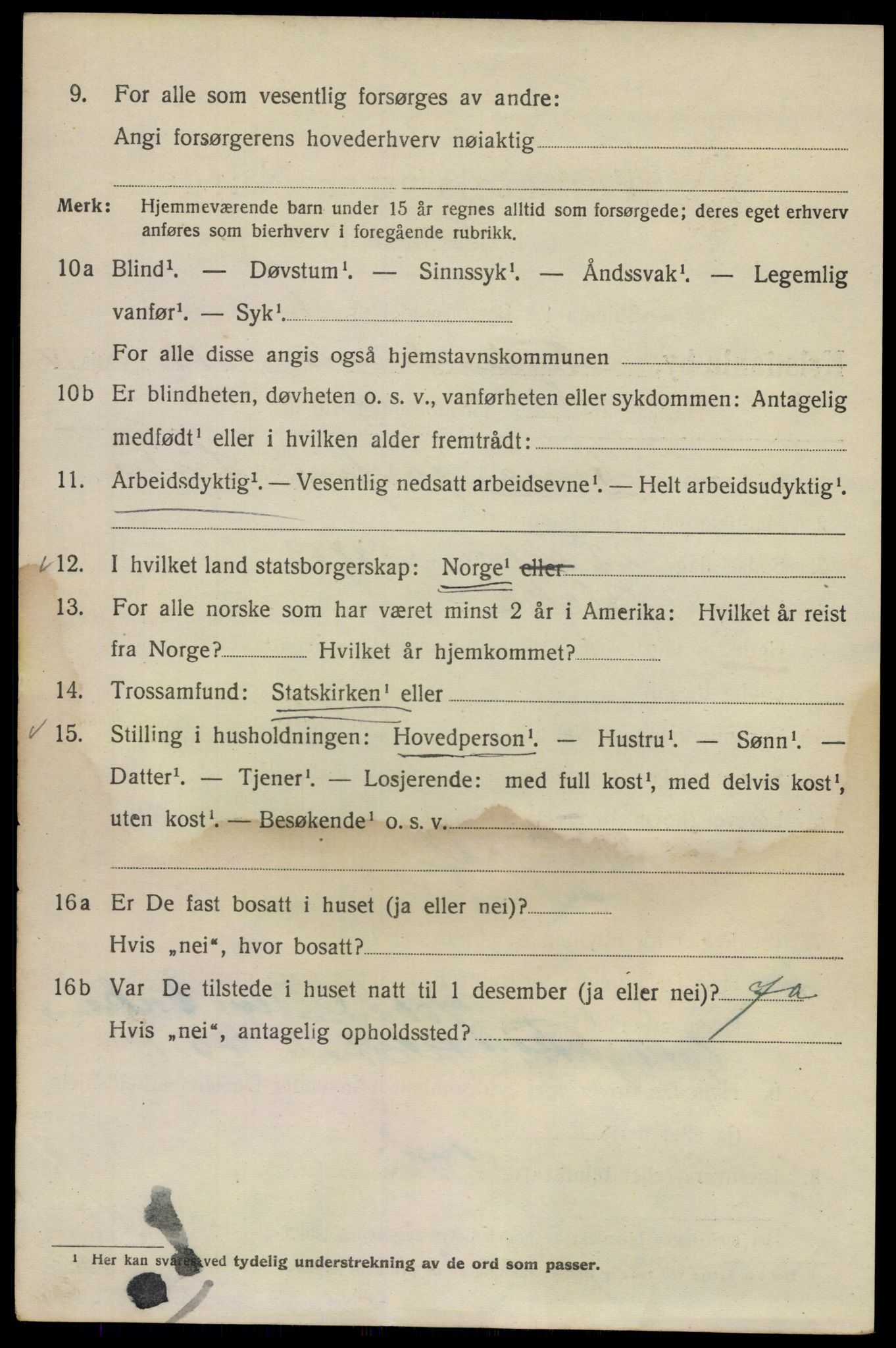 SAO, 1920 census for Kristiania, 1920, p. 245288