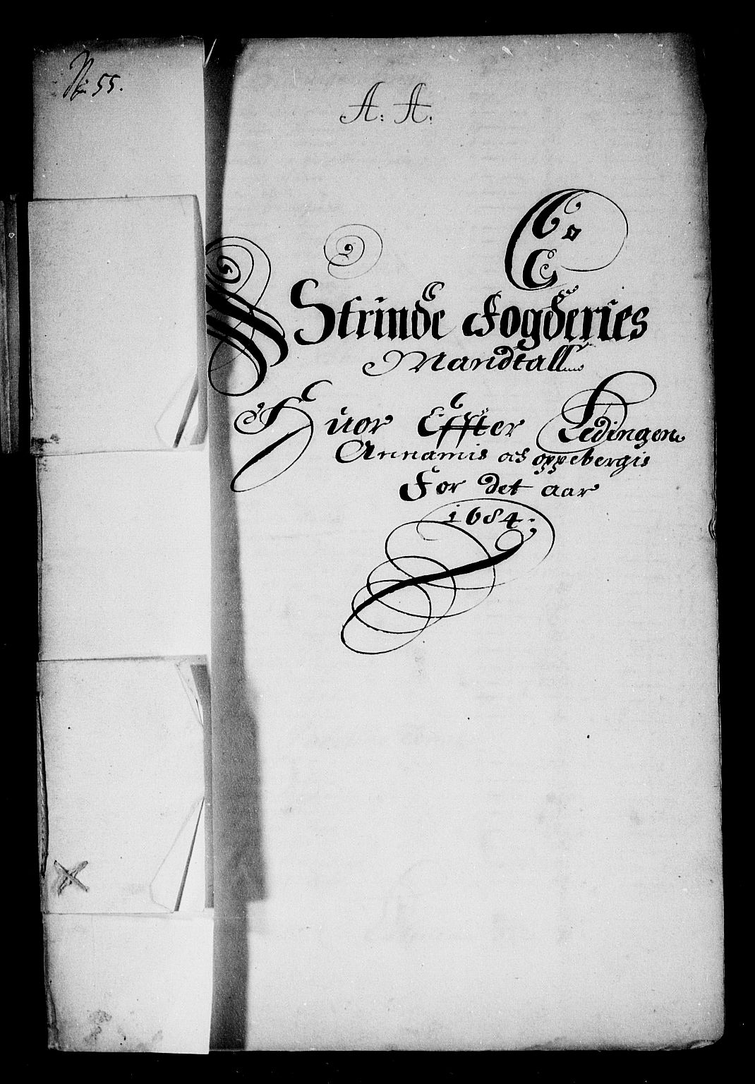 Rentekammeret inntil 1814, Reviderte regnskaper, Stiftamtstueregnskaper, Trondheim stiftamt og Nordland amt, RA/EA-6044/R/Rg/L0075: Trondheim stiftamt og Nordland amt, 1684