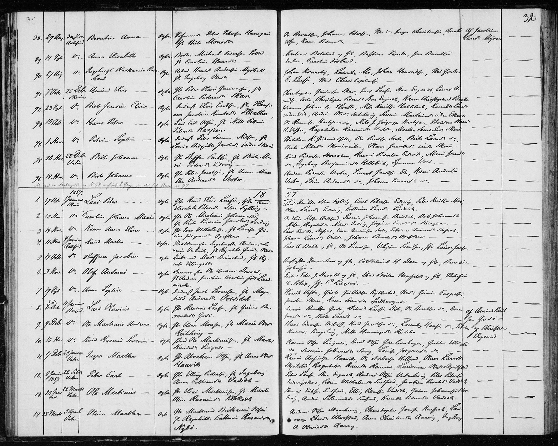 Ministerialprotokoller, klokkerbøker og fødselsregistre - Møre og Romsdal, AV/SAT-A-1454/528/L0416: Curate's parish register no. 528B04, 1853-1857, p. 32