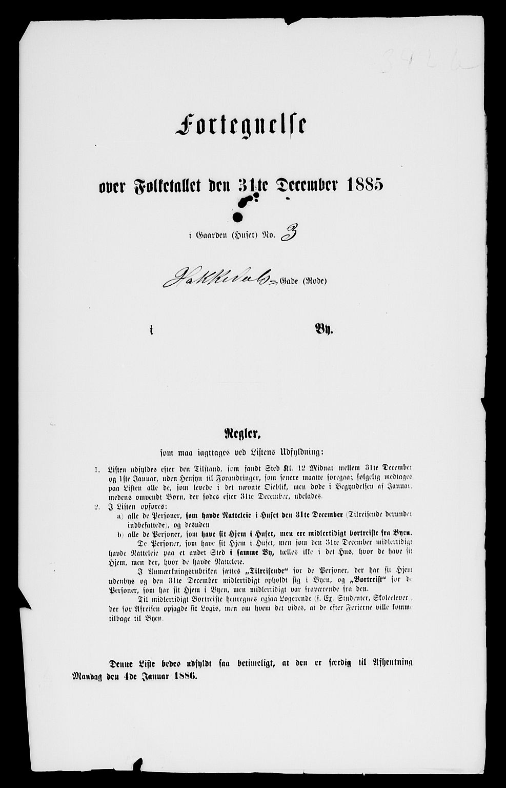 RA, 1885 census for 0301 Kristiania, 1885, p. 11071