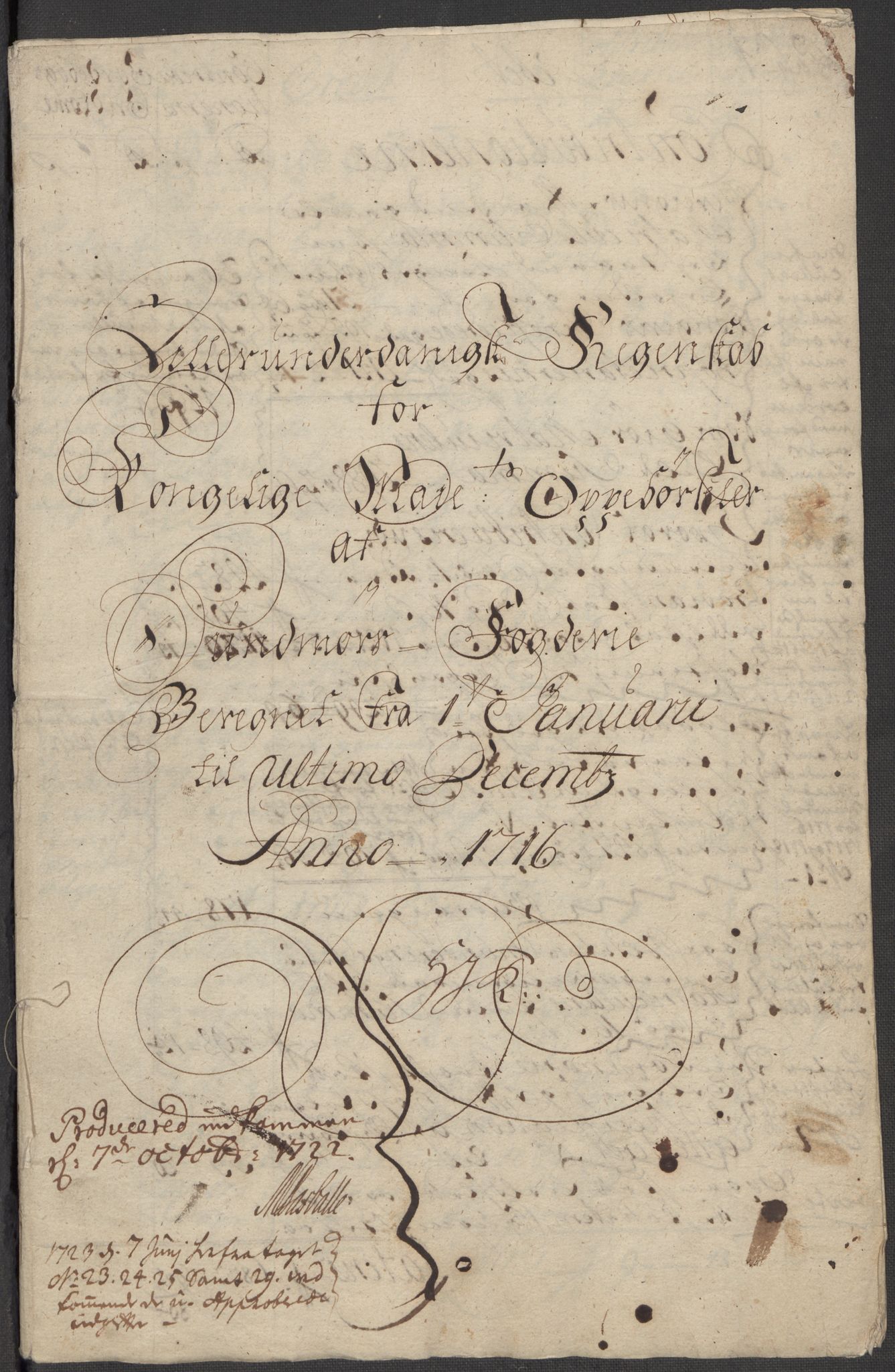 Rentekammeret inntil 1814, Reviderte regnskaper, Fogderegnskap, RA/EA-4092/R54/L3568: Fogderegnskap Sunnmøre, 1716, p. 3