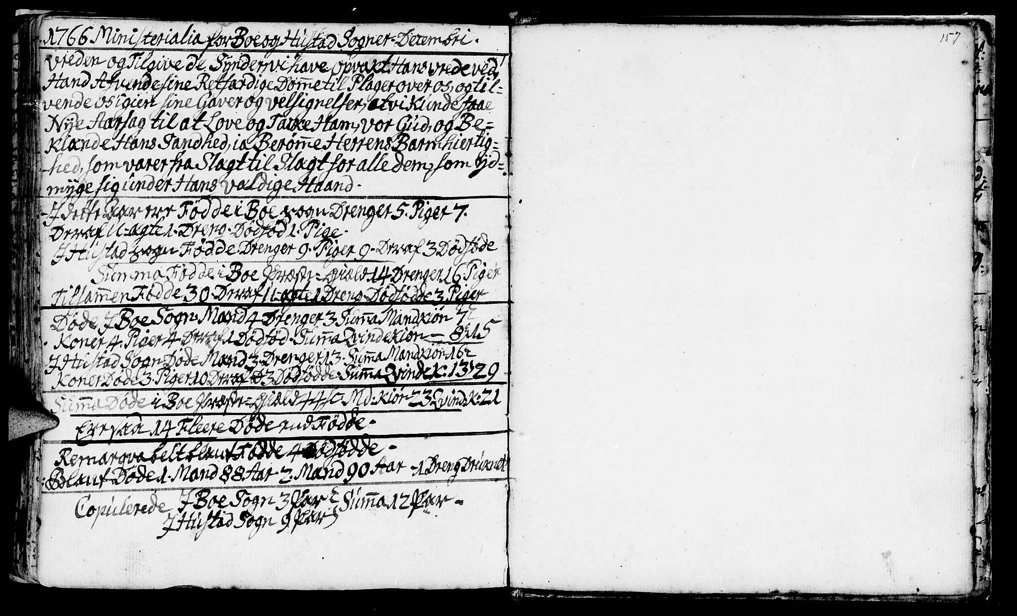 Ministerialprotokoller, klokkerbøker og fødselsregistre - Møre og Romsdal, AV/SAT-A-1454/566/L0760: Parish register (official) no. 566A01, 1739-1766, p. 157