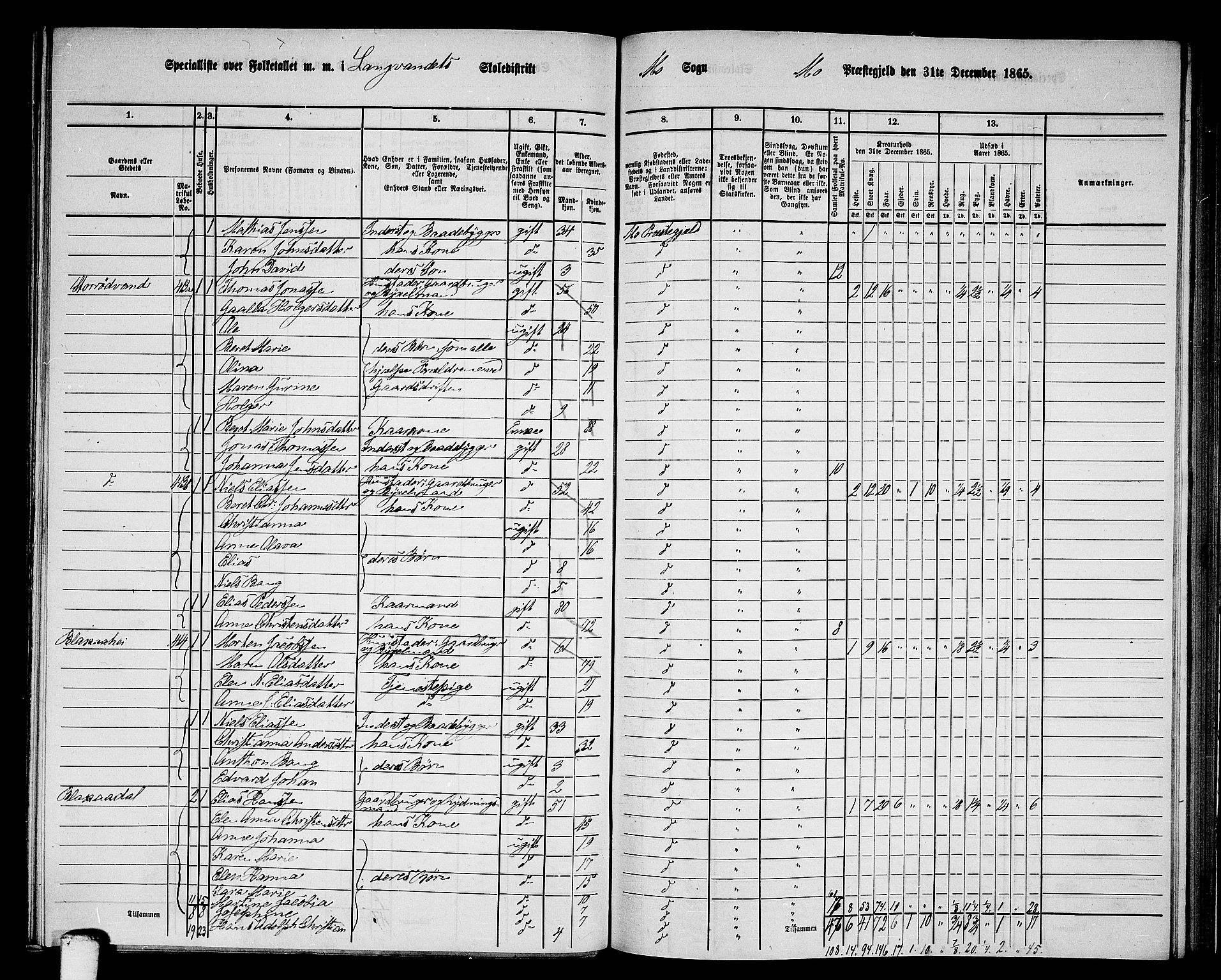 RA, 1865 census for Mo, 1865, p. 133