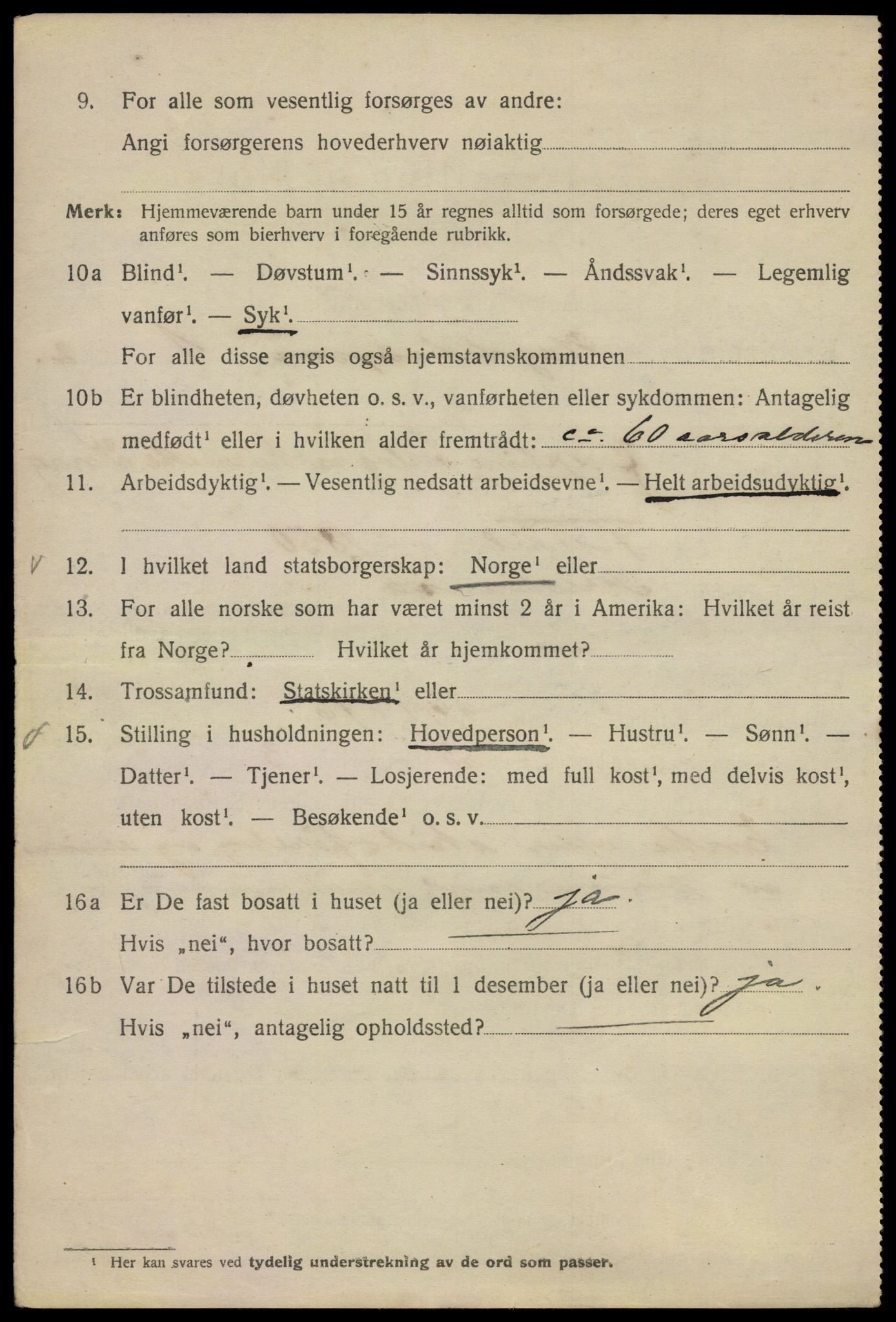 SAO, 1920 census for Kristiania, 1920, p. 302086