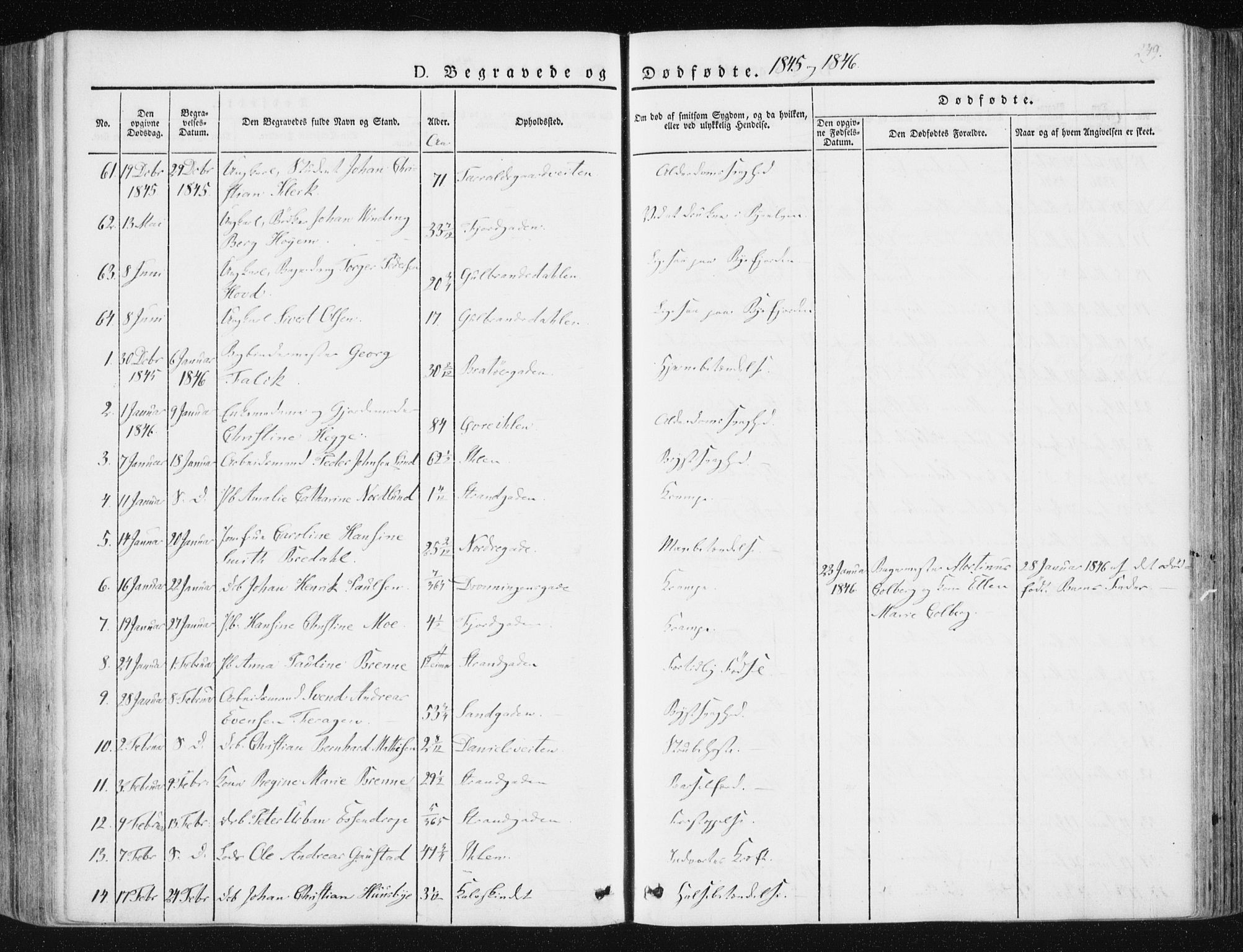Ministerialprotokoller, klokkerbøker og fødselsregistre - Sør-Trøndelag, SAT/A-1456/602/L0110: Parish register (official) no. 602A08, 1840-1854, p. 249