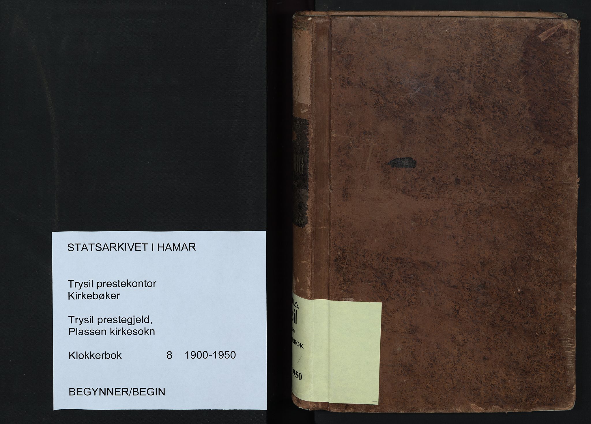 Trysil prestekontor, SAH/PREST-046/H/Ha/Hab/L0008: Parish register (copy) no. 8, 1900-1950