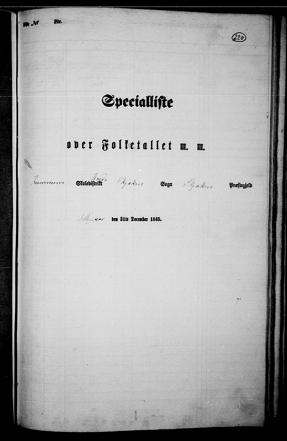 RA, 1865 census for Skjåk, 1865, p. 72