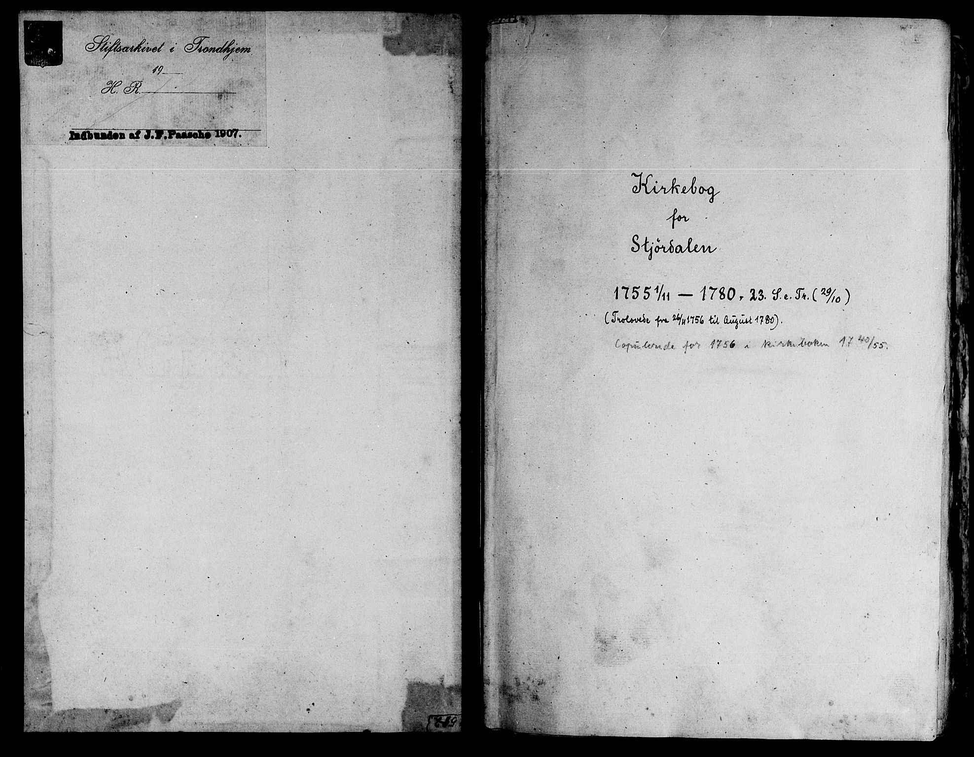 Ministerialprotokoller, klokkerbøker og fødselsregistre - Nord-Trøndelag, SAT/A-1458/709/L0057: Parish register (official) no. 709A05, 1755-1780