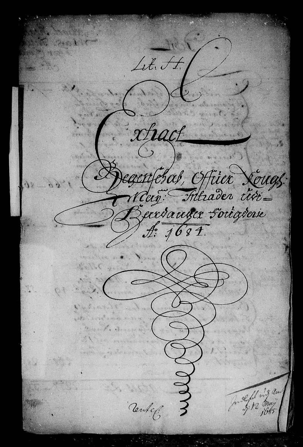 Rentekammeret inntil 1814, Reviderte regnskaper, Stiftamtstueregnskaper, Bergen stiftamt, RA/EA-6043/R/Rc/L0075: Bergen stiftamt, 1682-1684