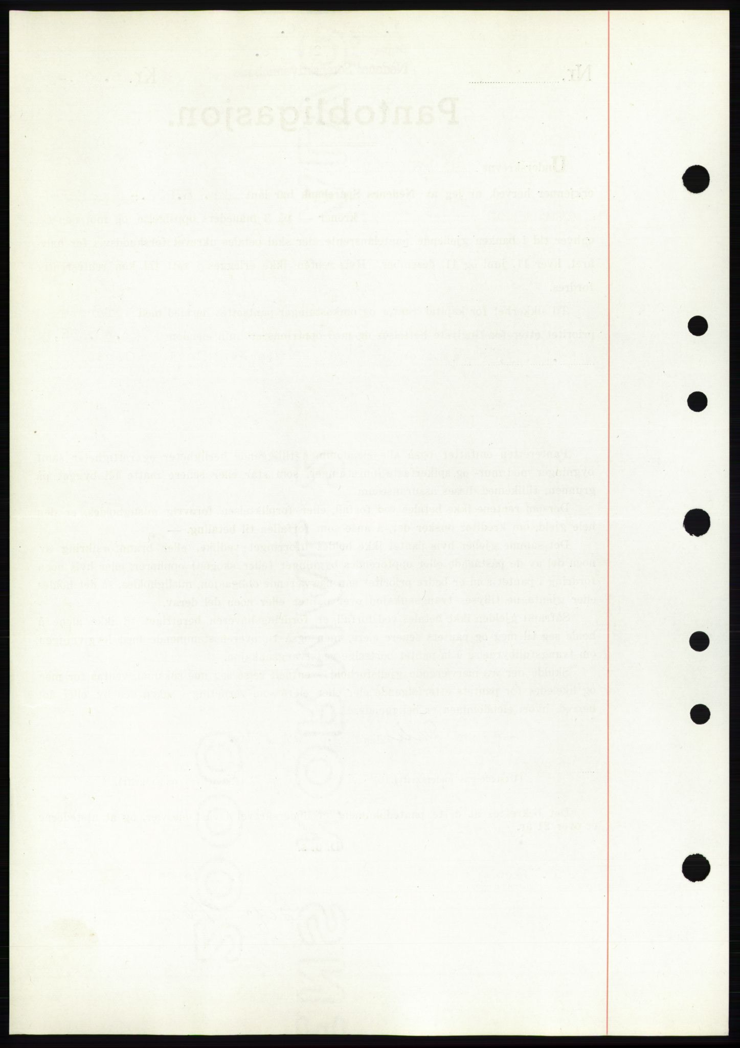 Nedenes sorenskriveri, SAK/1221-0006/G/Gb/Gbb/L0003: Mortgage book no. B3b, 1946-1946, Diary no: : 272/1946
