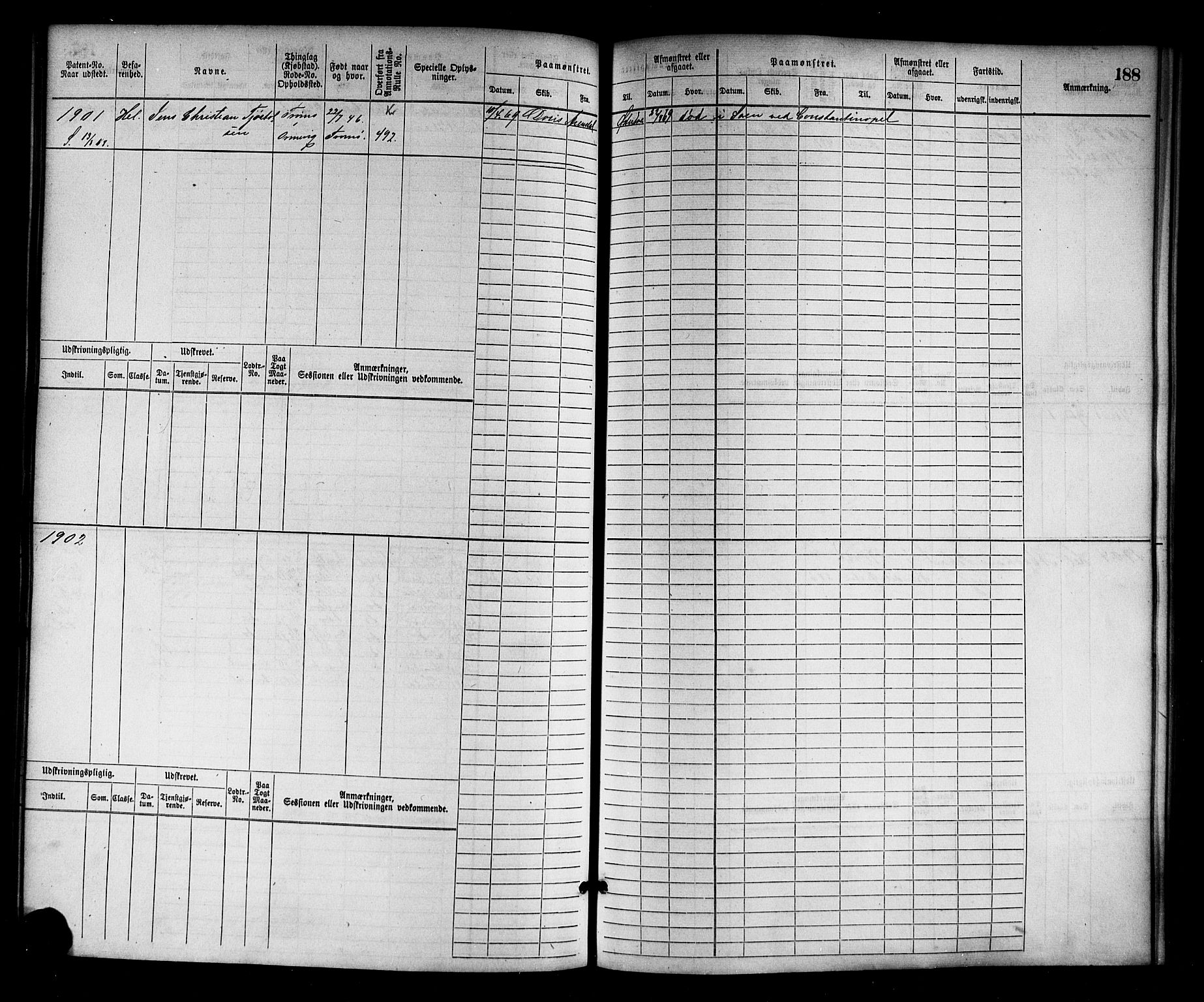 Arendal mønstringskrets, SAK/2031-0012/F/Fb/L0012: Hovedrulle nr 1529-2290, S-10, 1868-1885, p. 194