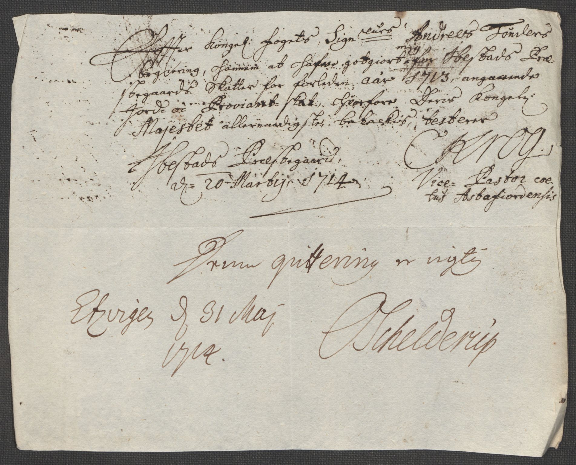 Rentekammeret inntil 1814, Reviderte regnskaper, Fogderegnskap, AV/RA-EA-4092/R68/L4759: Fogderegnskap Senja og Troms, 1713, p. 188