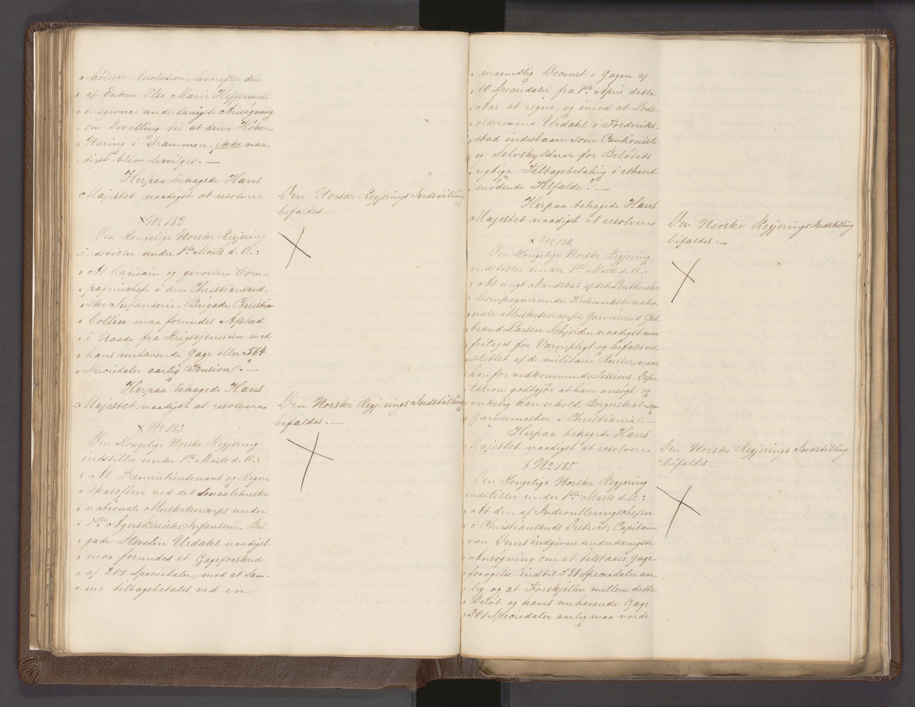 Statsrådssekretariatet, AV/RA-S-1001/A/Ab/L0032: Kgl. res. nr. 917-992 og 1-512, 1. halvår, 1831