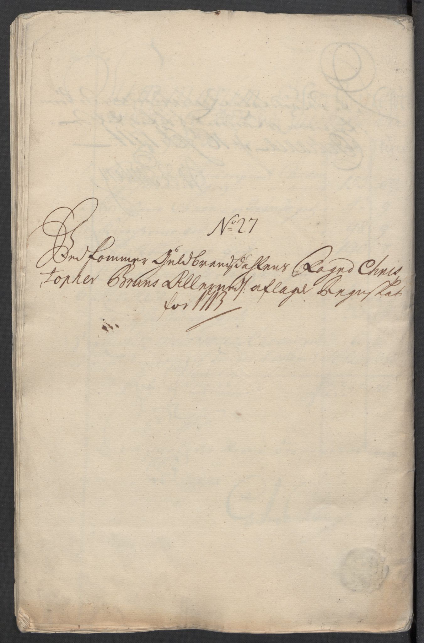 Rentekammeret inntil 1814, Reviderte regnskaper, Fogderegnskap, AV/RA-EA-4092/R17/L1182: Fogderegnskap Gudbrandsdal, 1713, p. 521