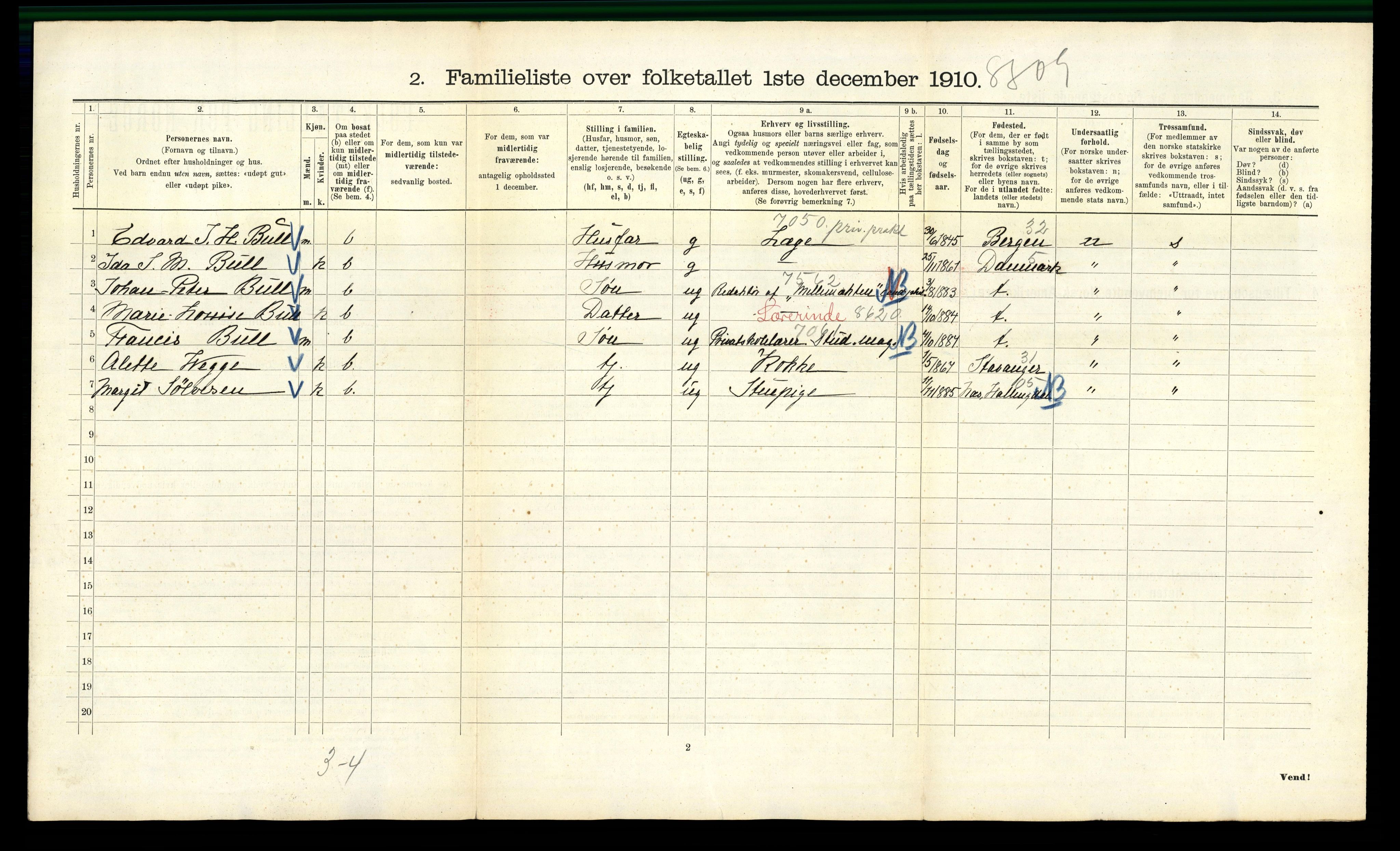 RA, 1910 census for Kristiania, 1910, p. 96828