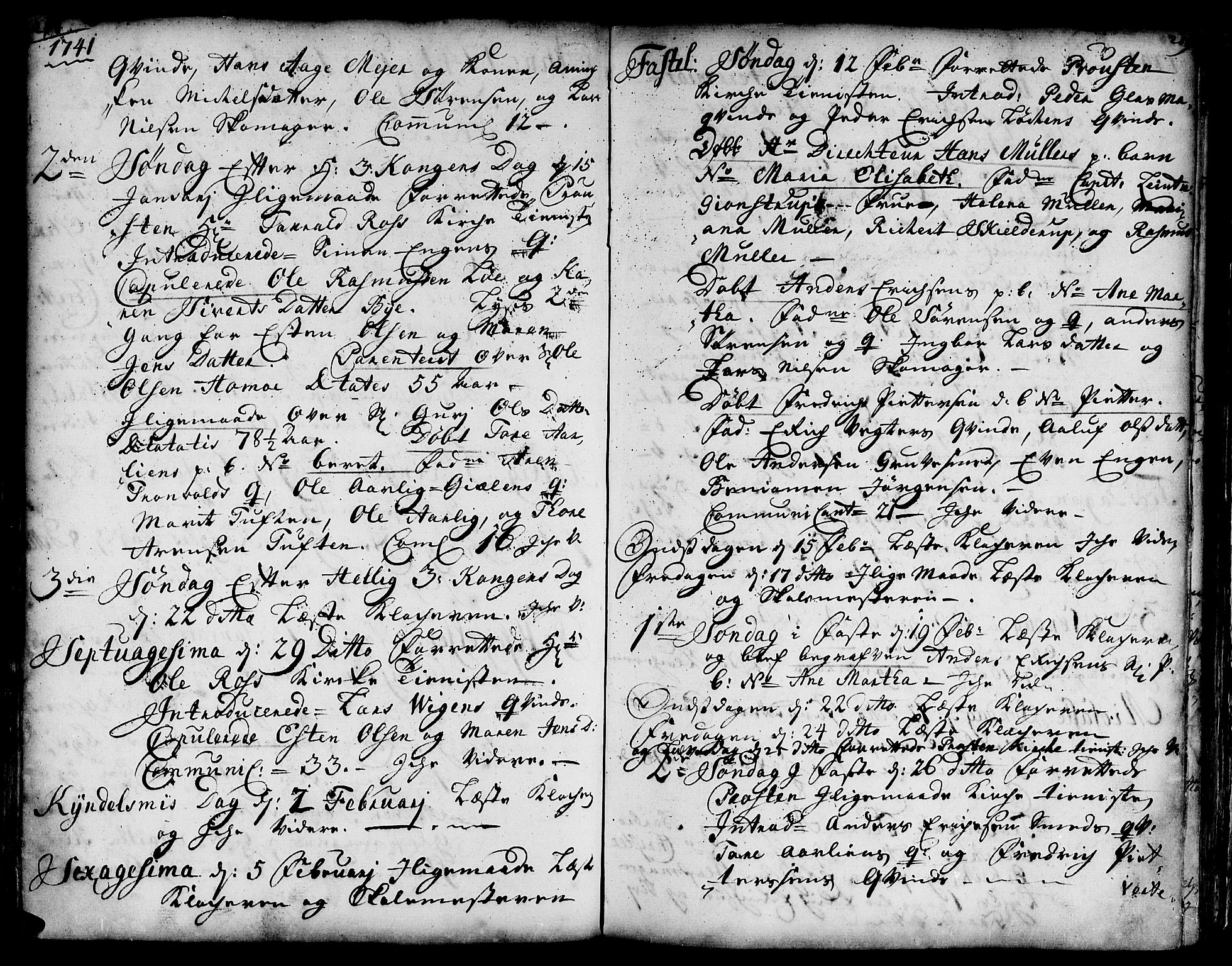 Ministerialprotokoller, klokkerbøker og fødselsregistre - Sør-Trøndelag, SAT/A-1456/671/L0839: Parish register (official) no. 671A01, 1730-1755, p. 218-219