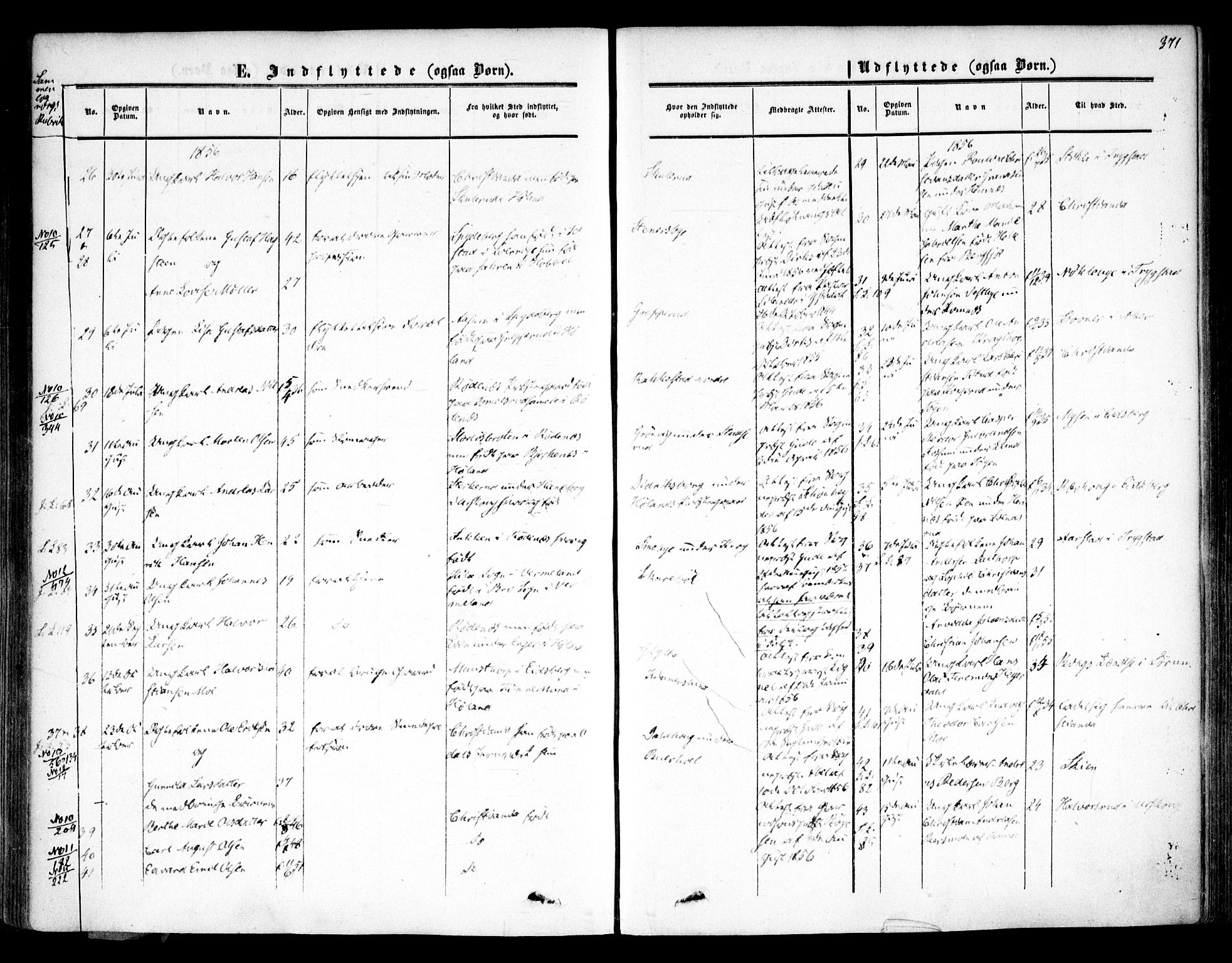 Høland prestekontor Kirkebøker, AV/SAO-A-10346a/F/Fa/L0010: Parish register (official) no. I 10, 1854-1861, p. 371