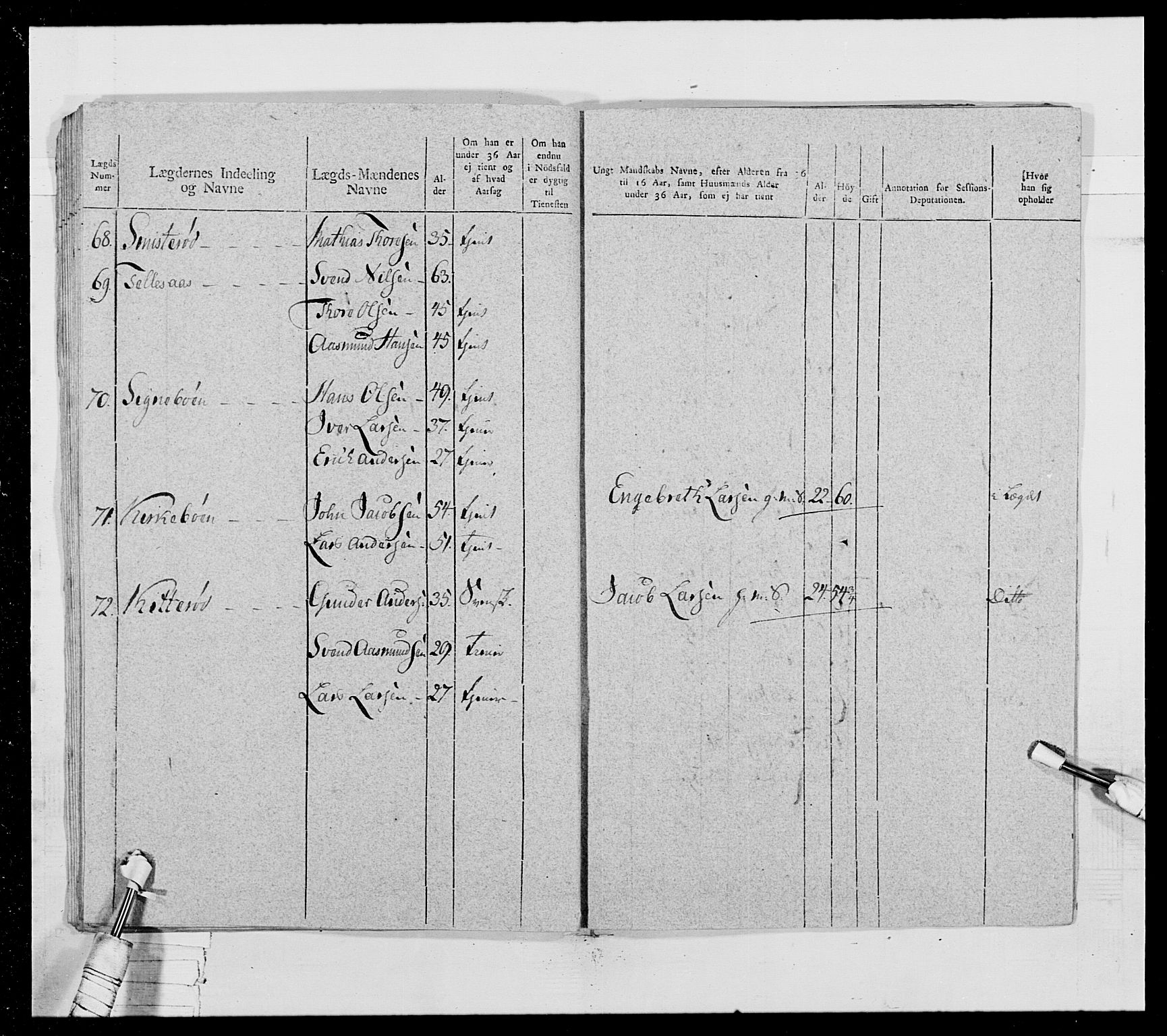 Generalitets- og kommissariatskollegiet, Det kongelige norske kommissariatskollegium, AV/RA-EA-5420/E/Eh/L0028: Sønnafjelske gevorbne infanteriregiment, 1766-1795, p. 419