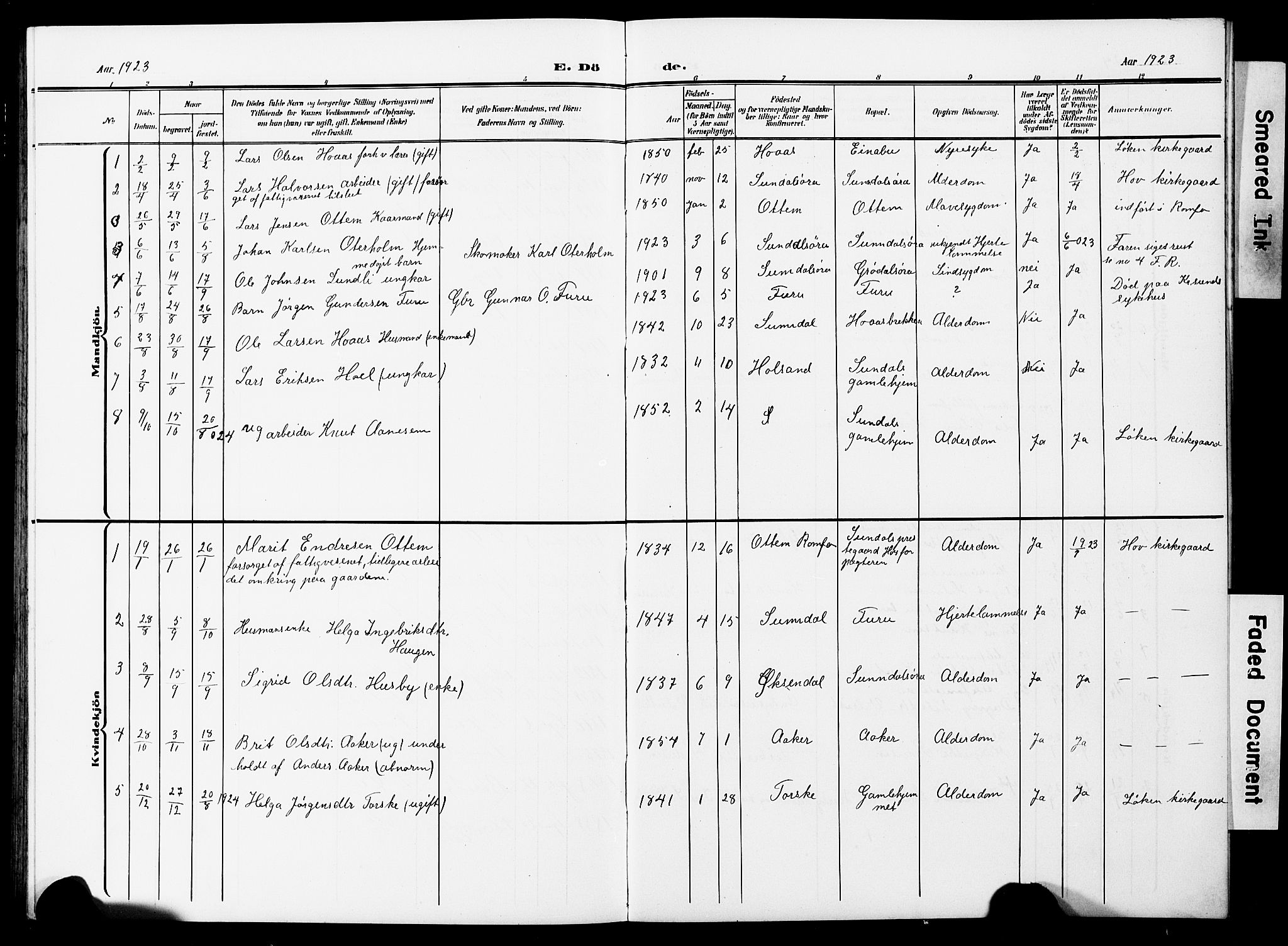 Ministerialprotokoller, klokkerbøker og fødselsregistre - Møre og Romsdal, AV/SAT-A-1454/590/L1017: Parish register (copy) no. 590C02, 1869-1931