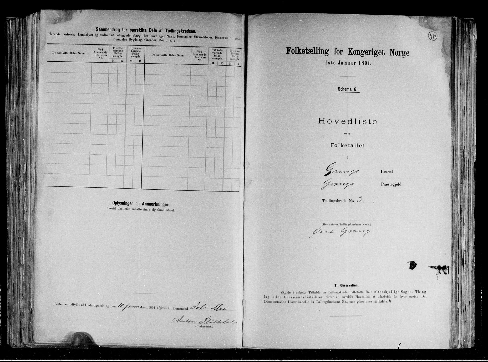 RA, 1891 census for 1742 Grong, 1891, p. 8