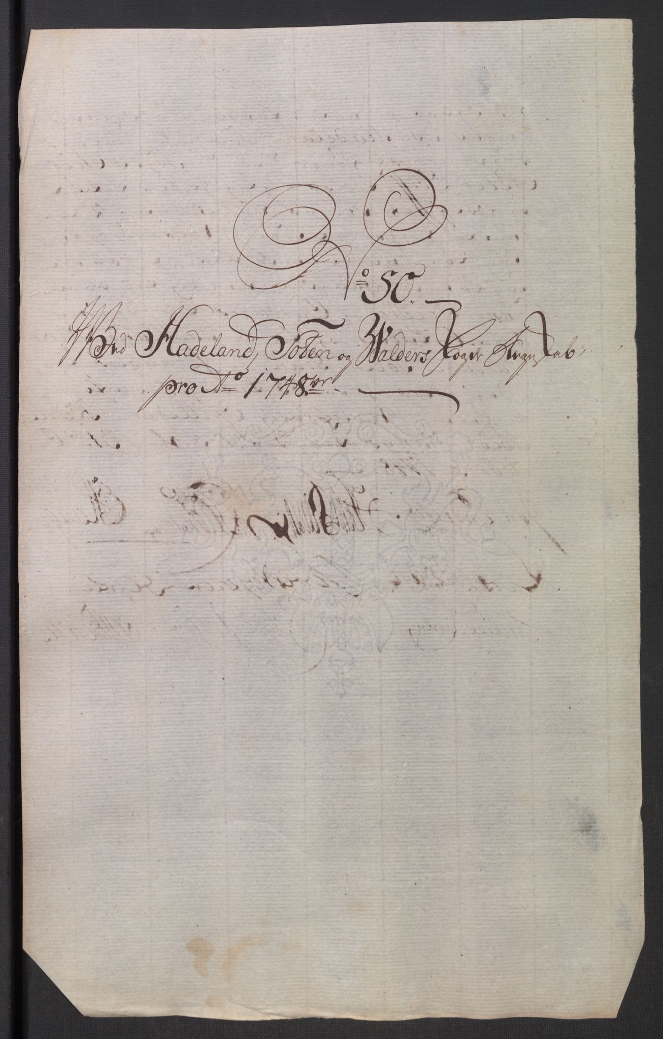 Rentekammeret inntil 1814, Reviderte regnskaper, Fogderegnskap, AV/RA-EA-4092/R18/L1346: Fogderegnskap Hadeland, Toten og Valdres, 1747-1748, p. 462