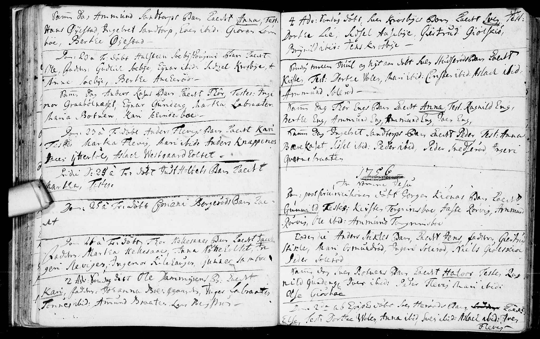 Aremark prestekontor Kirkebøker, SAO/A-10899/F/Fb/L0002: Parish register (official) no.  II 2, 1745-1795, p. 43