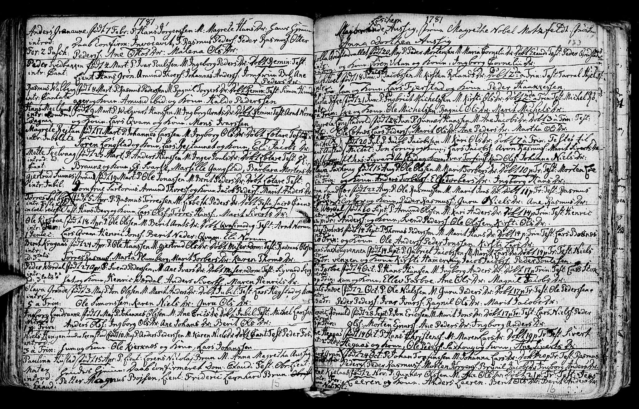 Ministerialprotokoller, klokkerbøker og fødselsregistre - Nord-Trøndelag, SAT/A-1458/730/L0273: Parish register (official) no. 730A02, 1762-1802, p. 133