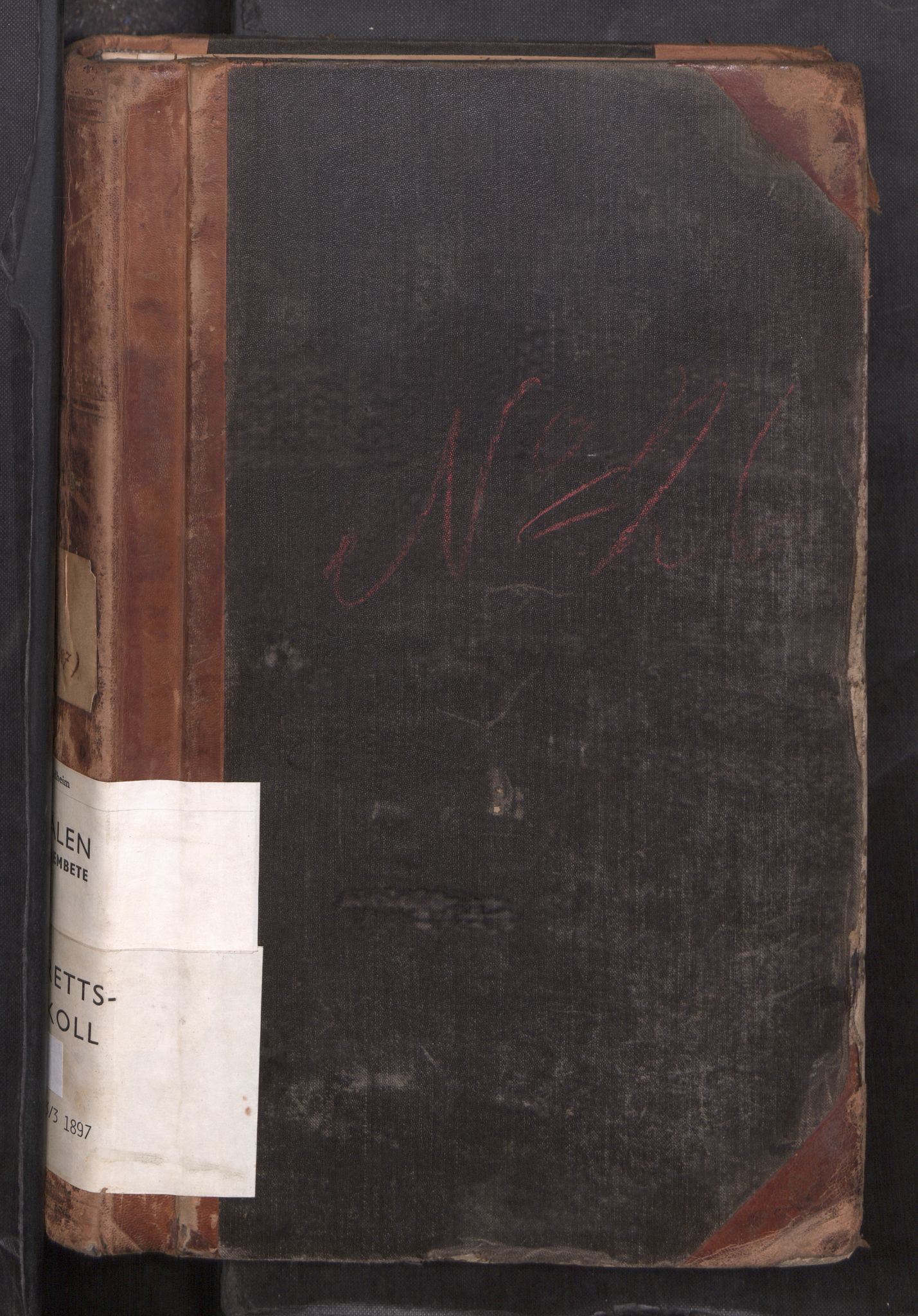 Vesterålen sorenskriveri, SAT/A-4180/1/1/1B/L0027: Ekstrarettsprotokoll, 1887-1897