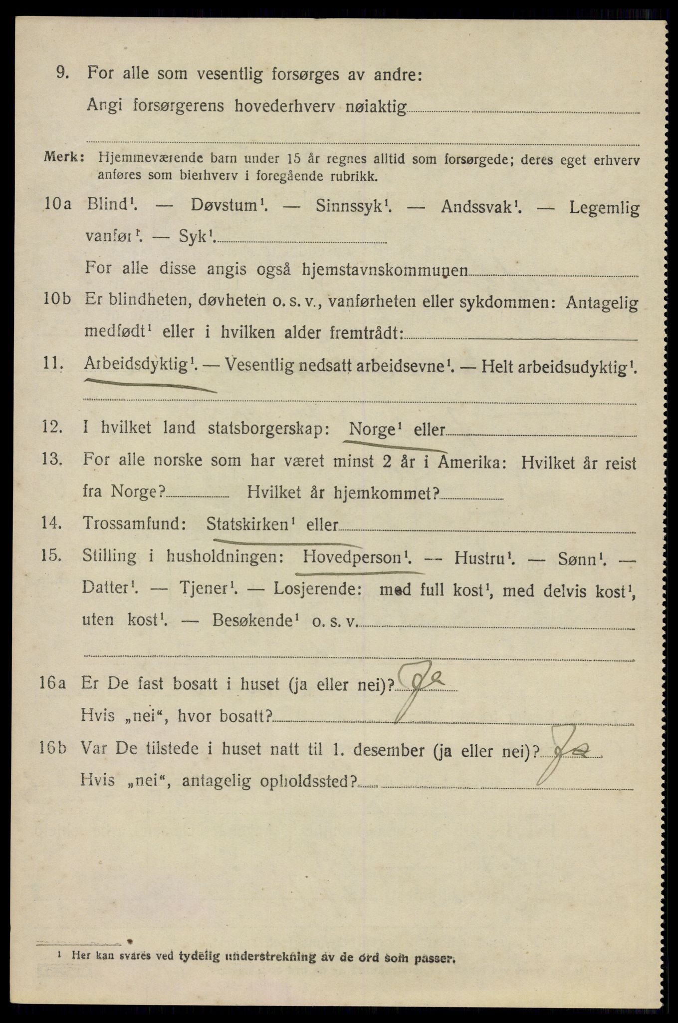 SAO, 1920 census for Nesodden, 1920, p. 5486