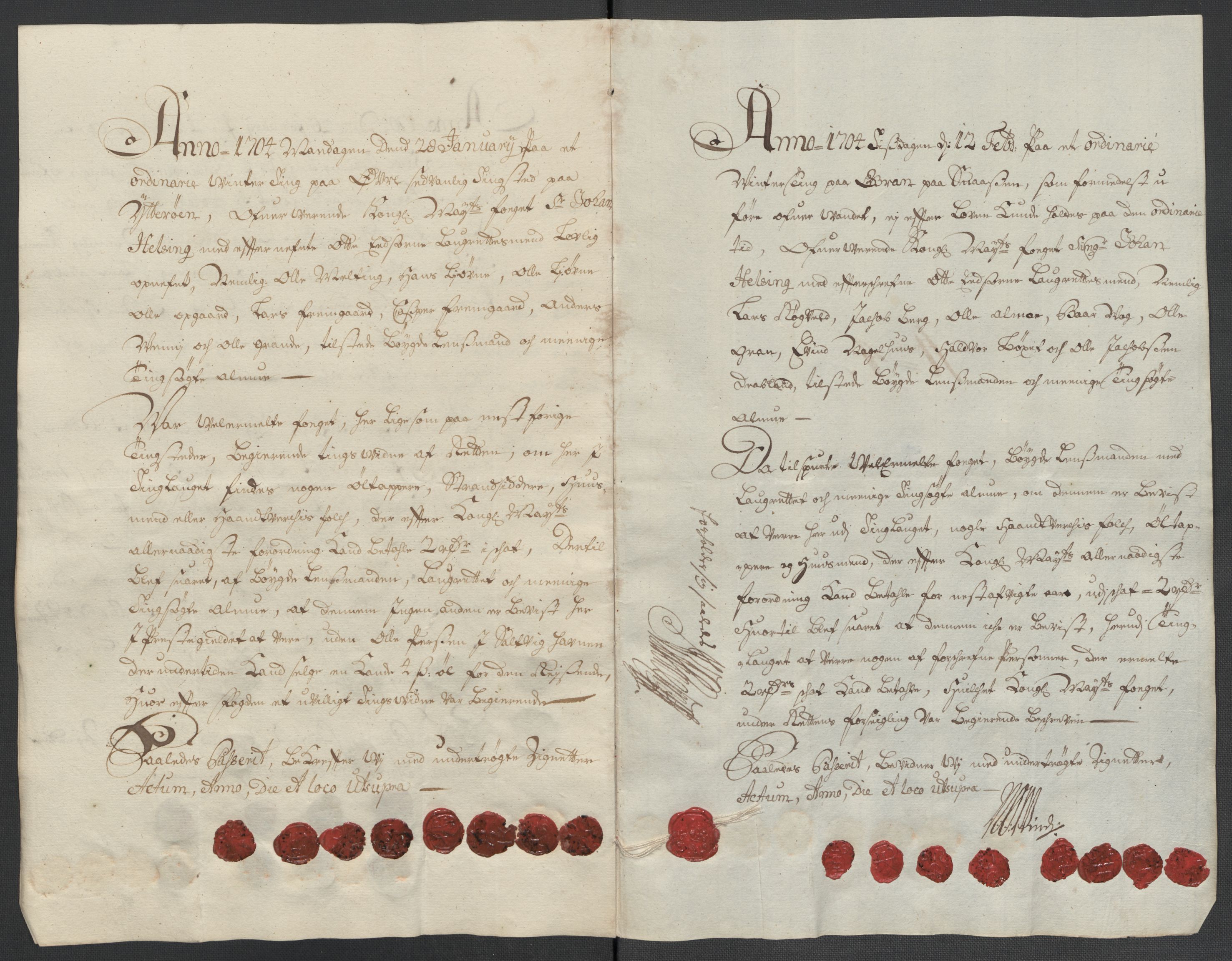 Rentekammeret inntil 1814, Reviderte regnskaper, Fogderegnskap, AV/RA-EA-4092/R63/L4313: Fogderegnskap Inderøy, 1703-1704, p. 173