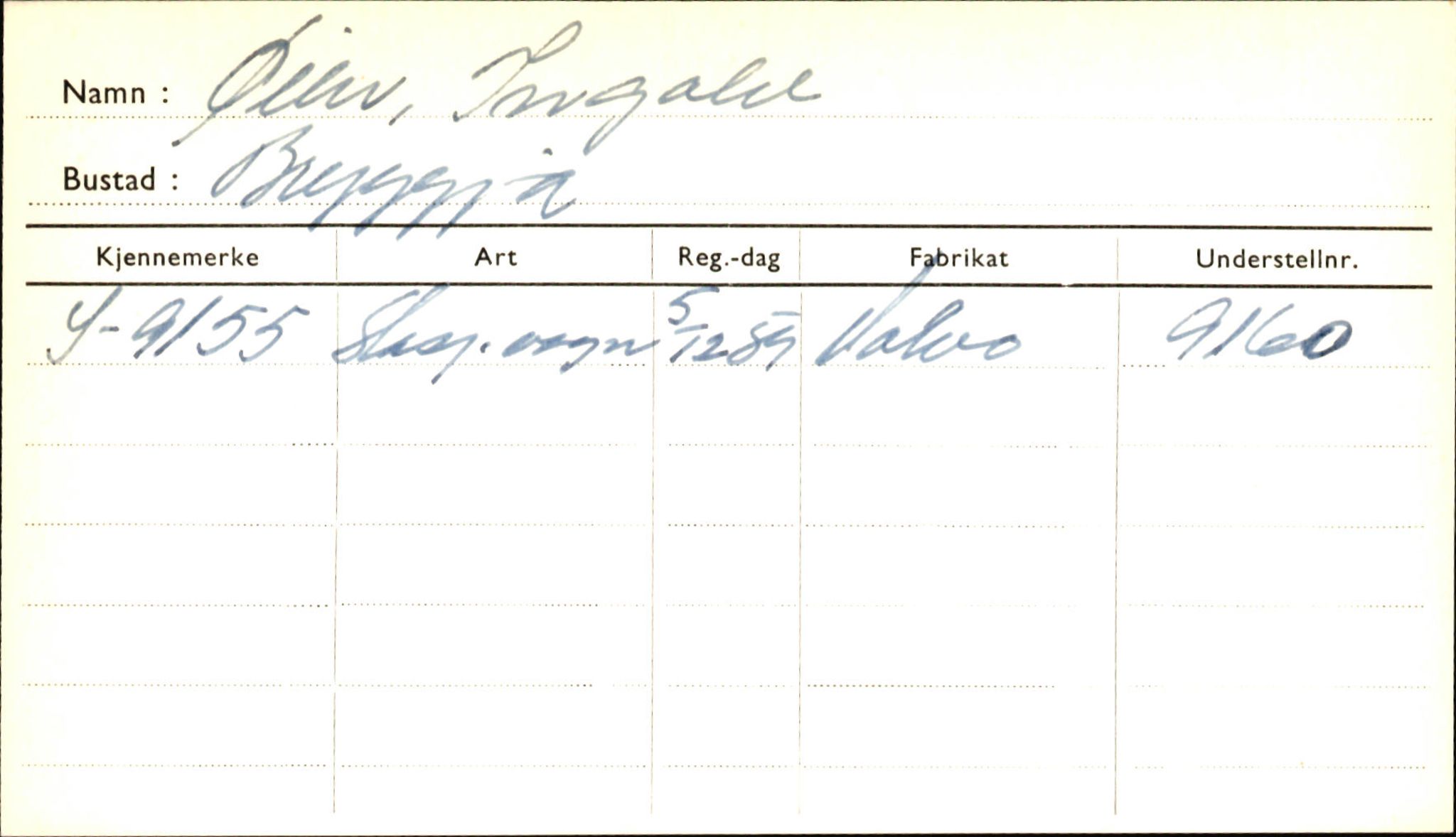 Statens vegvesen, Sogn og Fjordane vegkontor, AV/SAB-A-5301/4/F/L0002: Eigarregister Fjordane til 1.6.1961, 1930-1961, p. 675