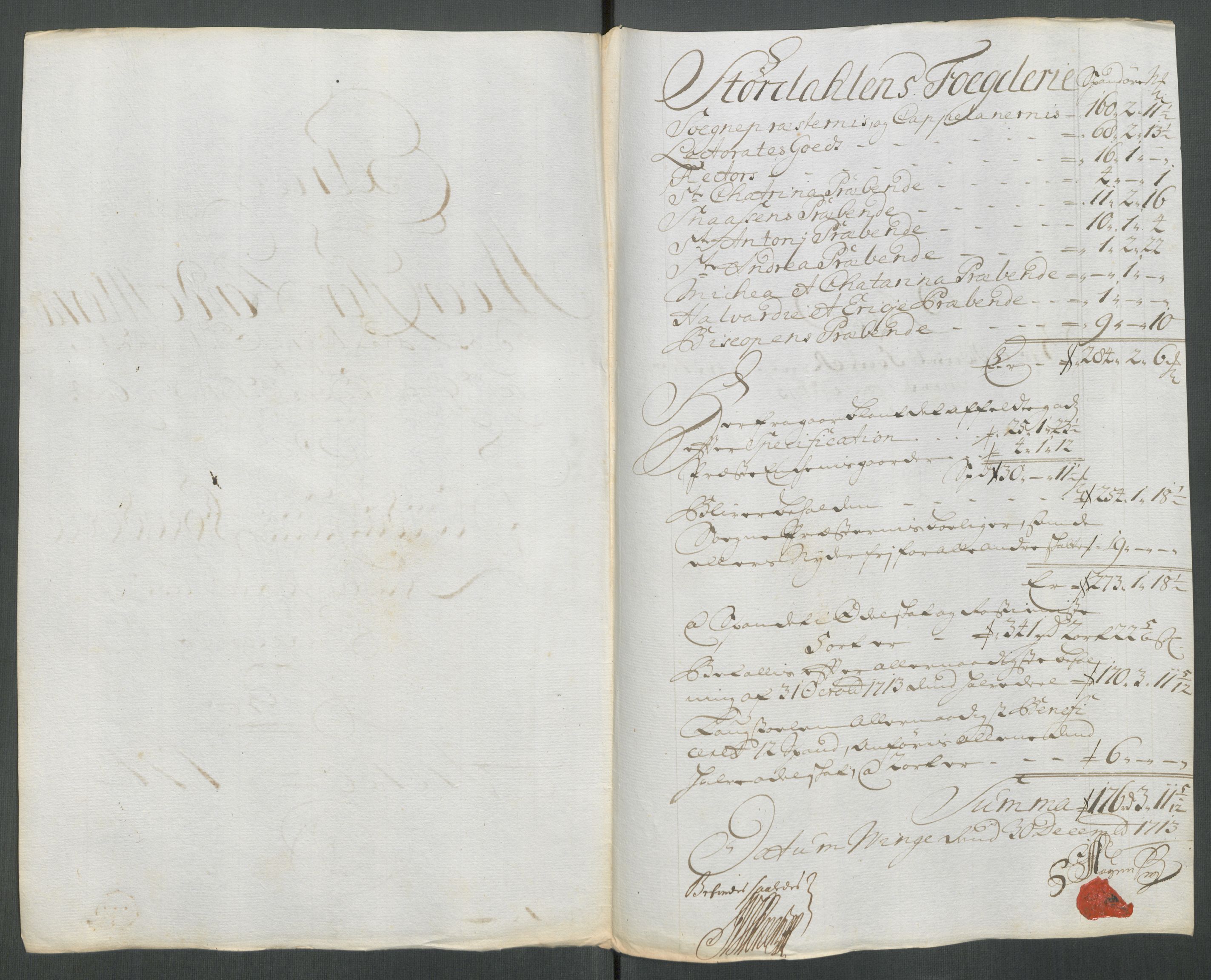 Rentekammeret inntil 1814, Reviderte regnskaper, Fogderegnskap, AV/RA-EA-4092/R62/L4203: Fogderegnskap Stjørdal og Verdal, 1713, p. 184