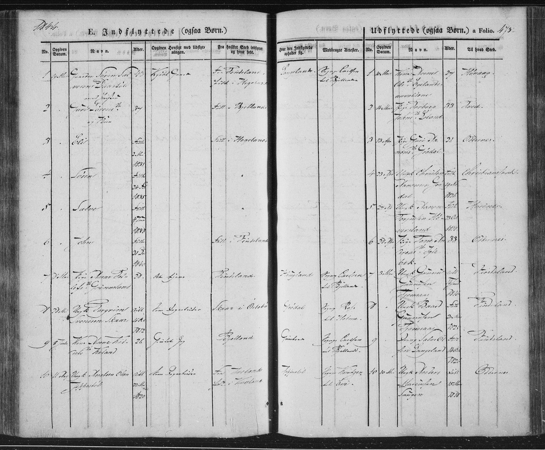 Vennesla sokneprestkontor, AV/SAK-1111-0045/Fa/Fac/L0004: Parish register (official) no. A 4, 1834-1855, p. 475