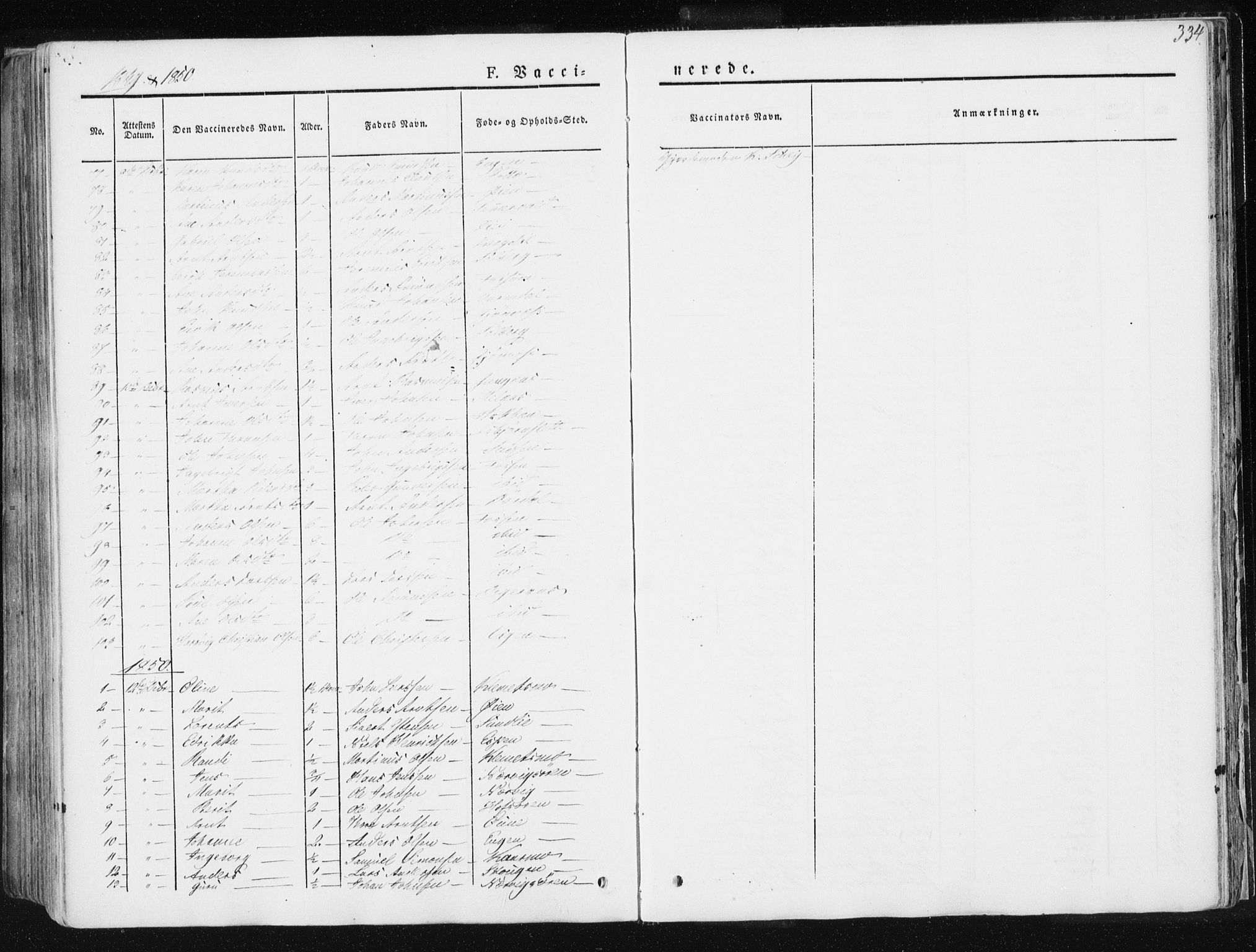 Ministerialprotokoller, klokkerbøker og fødselsregistre - Sør-Trøndelag, SAT/A-1456/668/L0805: Parish register (official) no. 668A05, 1840-1853, p. 334