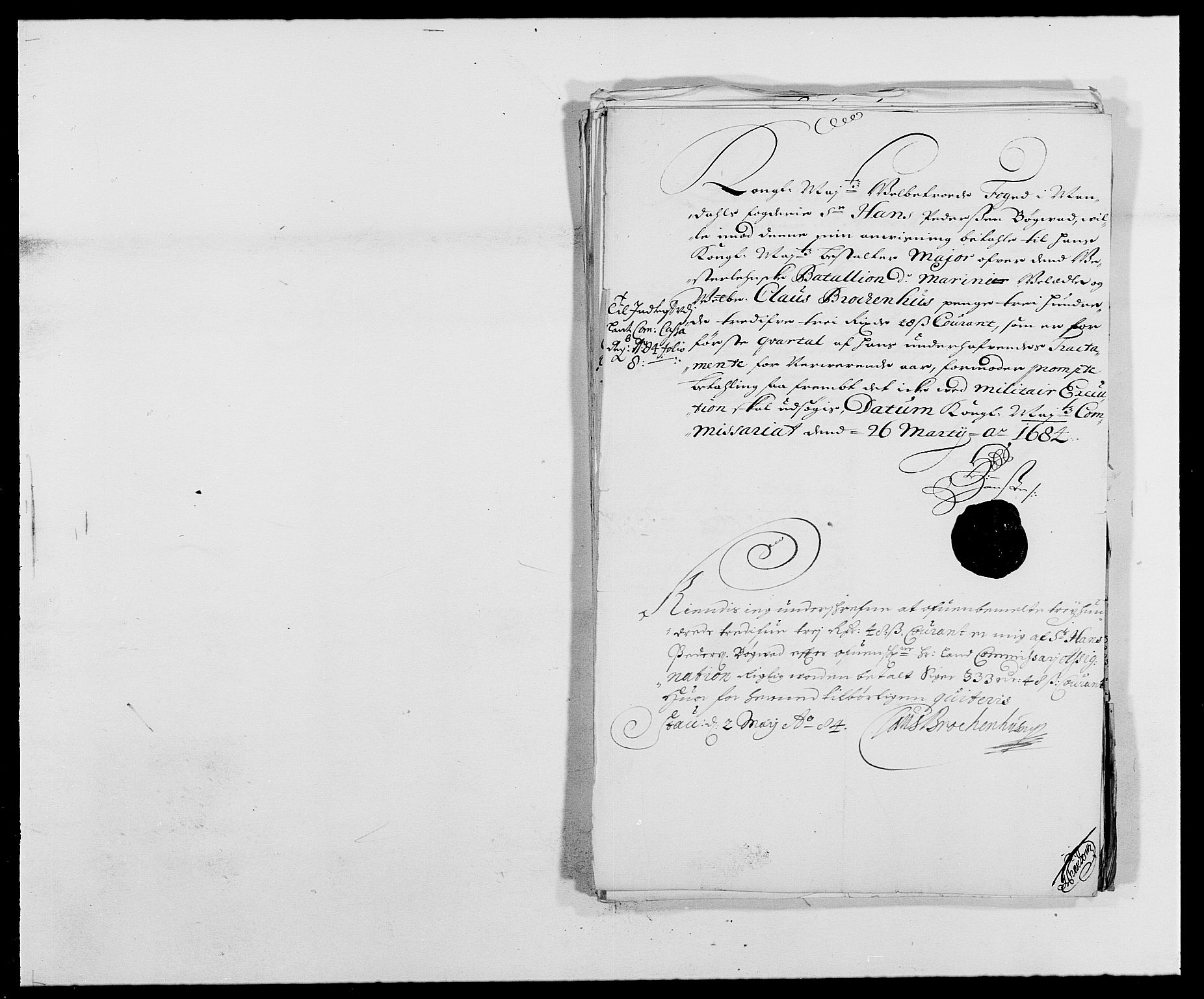 Rentekammeret inntil 1814, Reviderte regnskaper, Fogderegnskap, RA/EA-4092/R42/L2541: Mandal fogderi, 1681-1684, p. 304