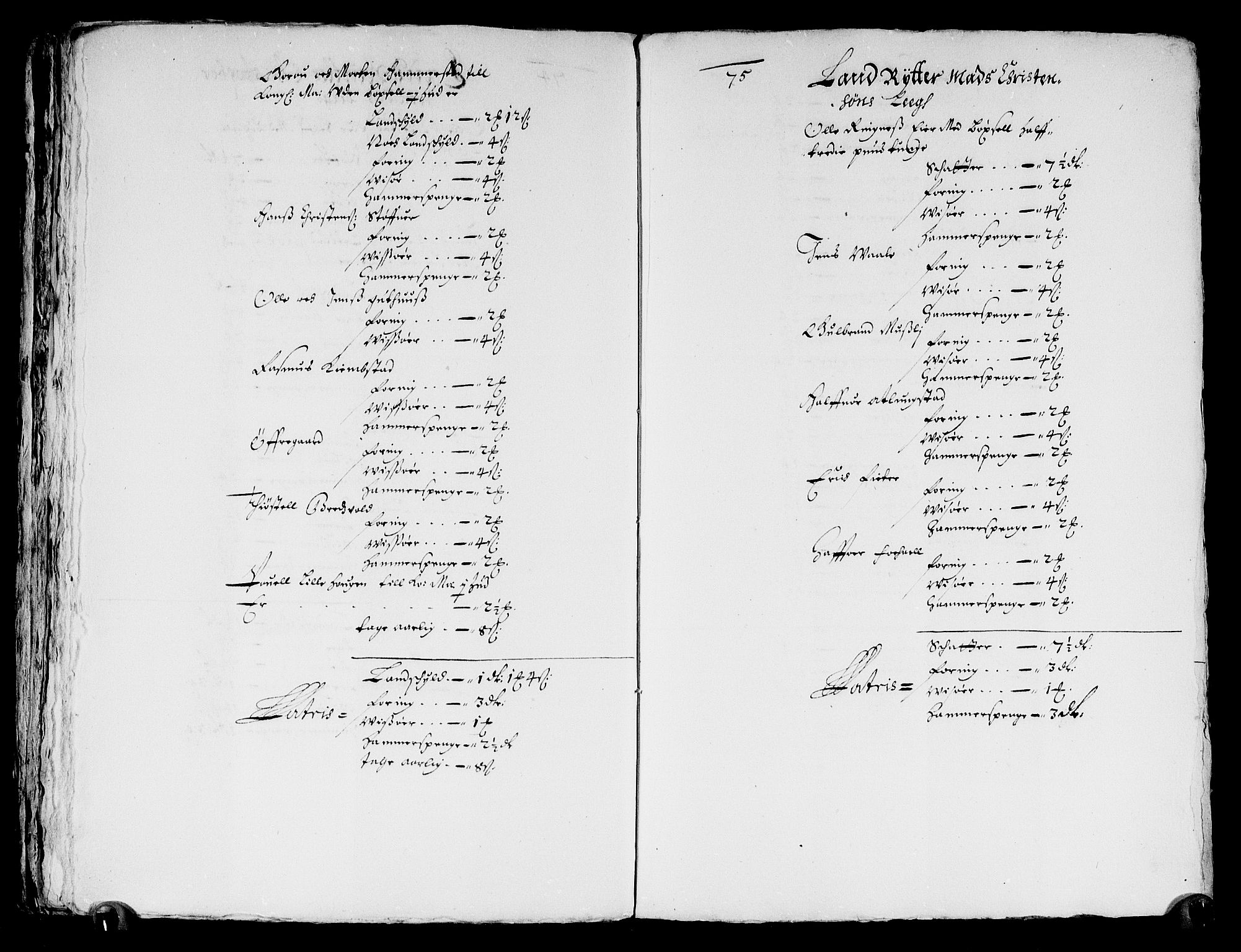 Rentekammeret inntil 1814, Reviderte regnskaper, Stiftamtstueregnskaper, Landkommissariatet på Akershus og Akershus stiftamt, RA/EA-5869/R/Ra/L0027: Landkommissariatet på Akershus, 1665