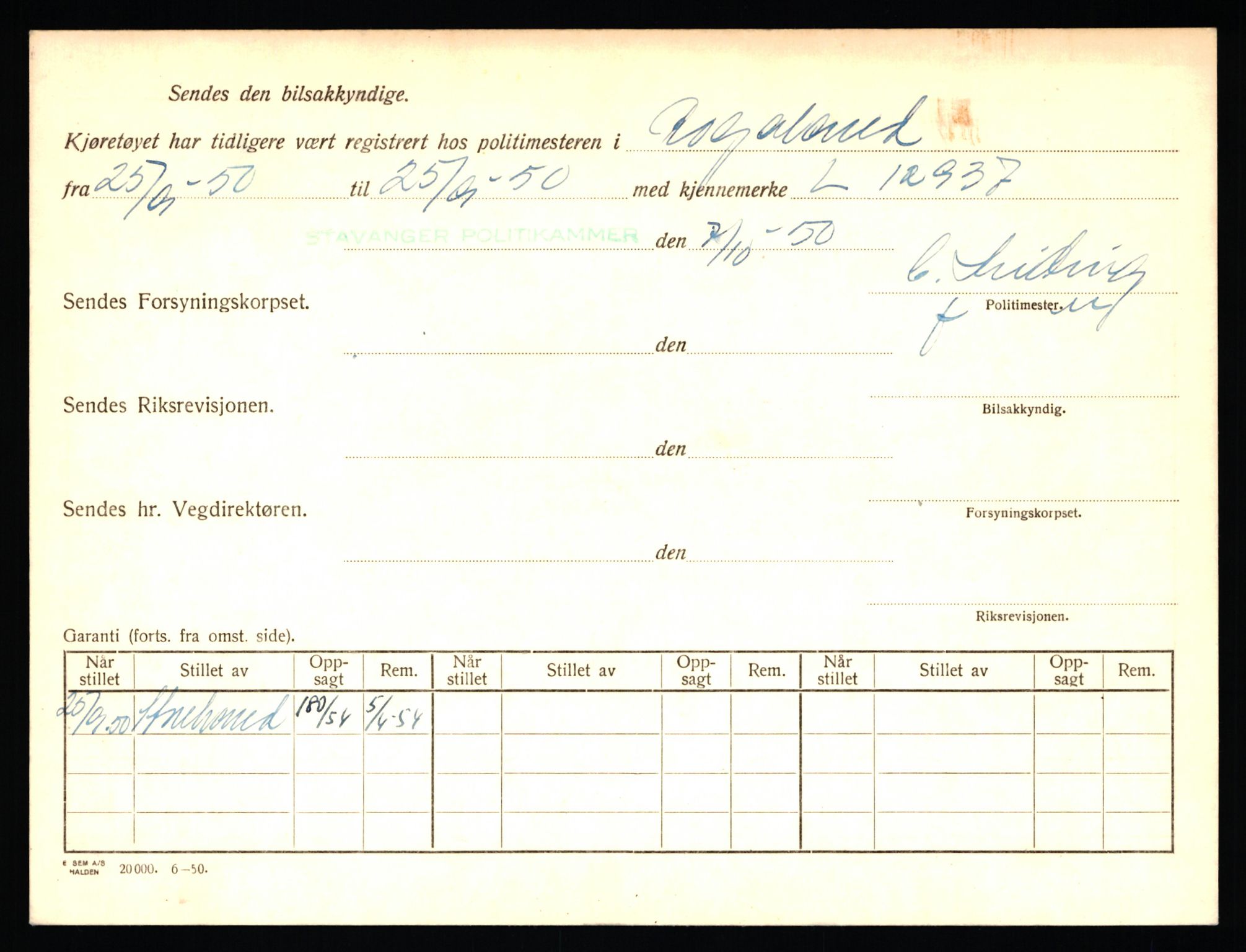 Stavanger trafikkstasjon, AV/SAST-A-101942/0/F/L0006: L-1700 - L-2149, 1930-1971, p. 1842