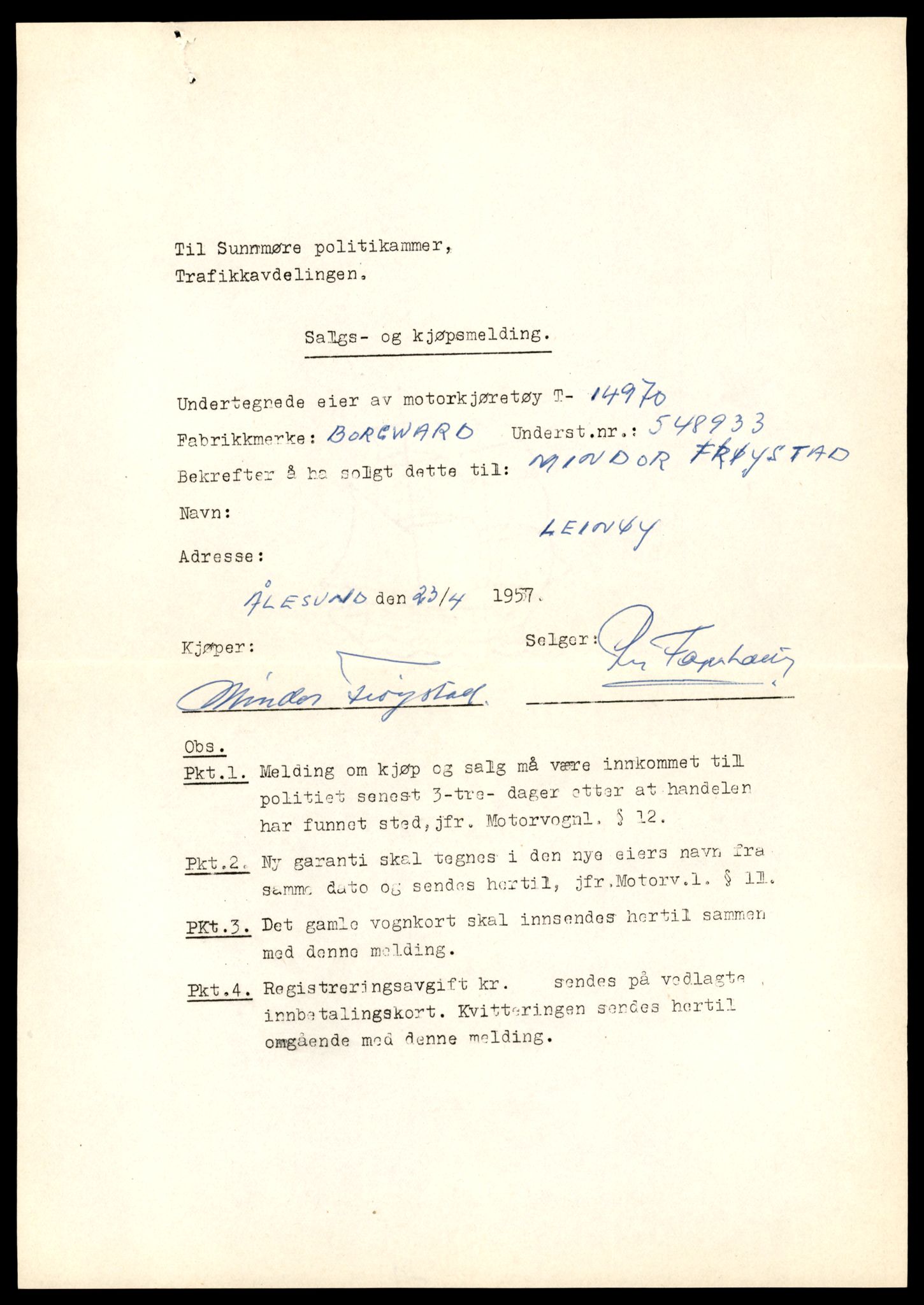 Møre og Romsdal vegkontor - Ålesund trafikkstasjon, AV/SAT-A-4099/F/Fe/L0049: Registreringskort for kjøretøy T 14864 - T 18613, 1927-1998, p. 2517