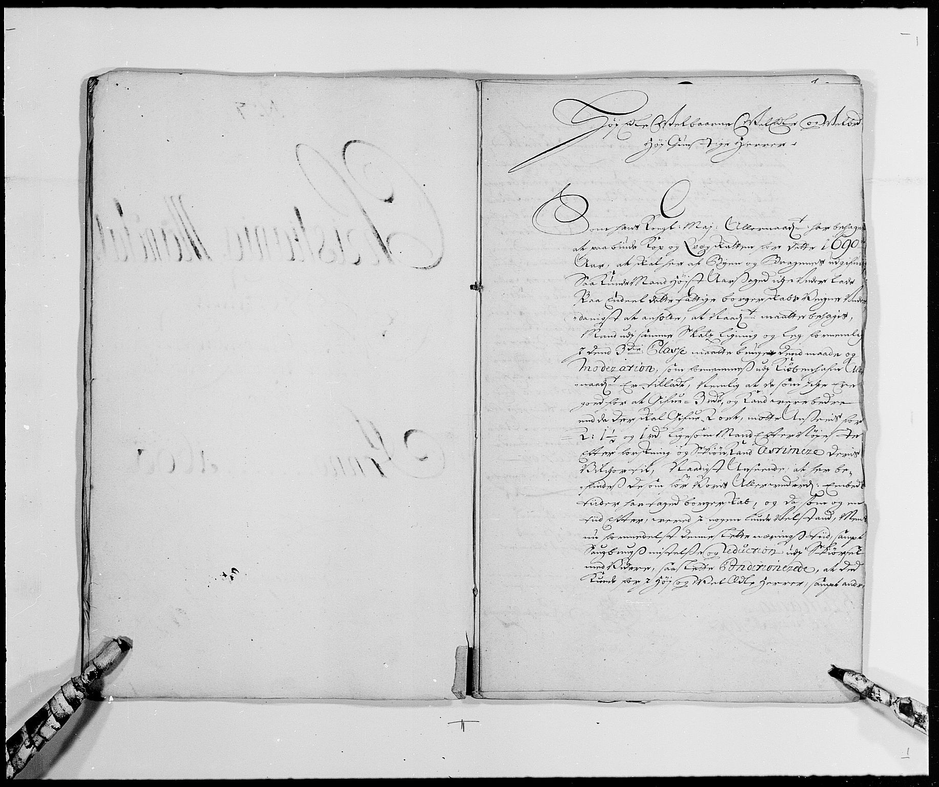 Rentekammeret inntil 1814, Reviderte regnskaper, Byregnskaper, RA/EA-4066/R/Re/L0060: [E5] Kontribusjonsregnskap (med Bragernes), 1685-1693, p. 295