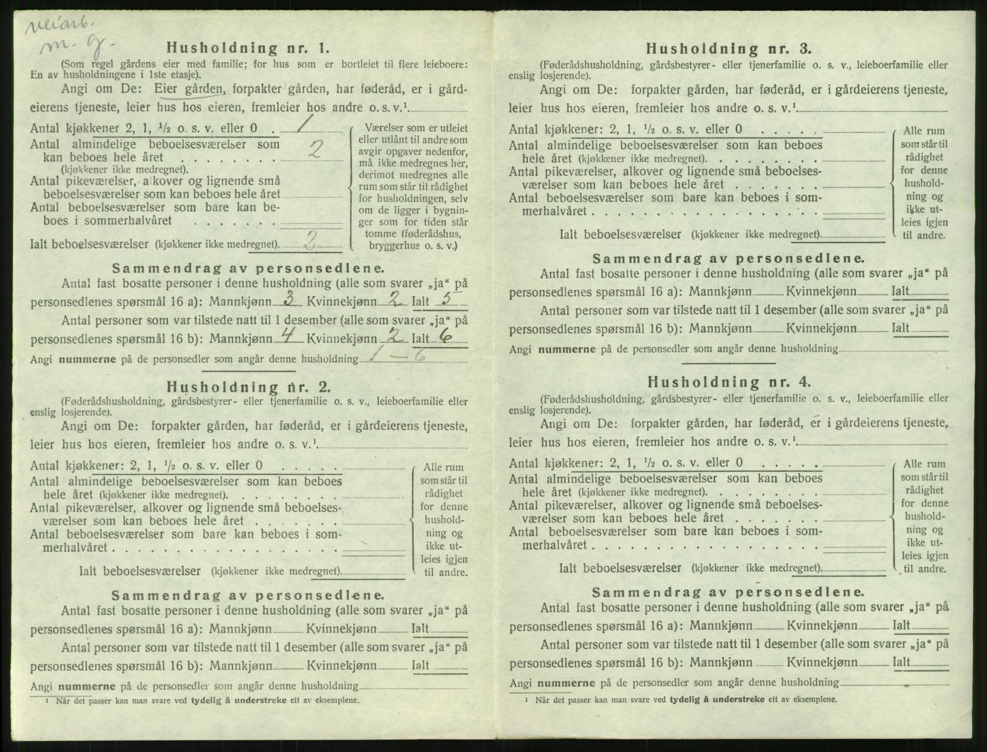 SAT, 1920 census for Bolsøy, 1920, p. 782