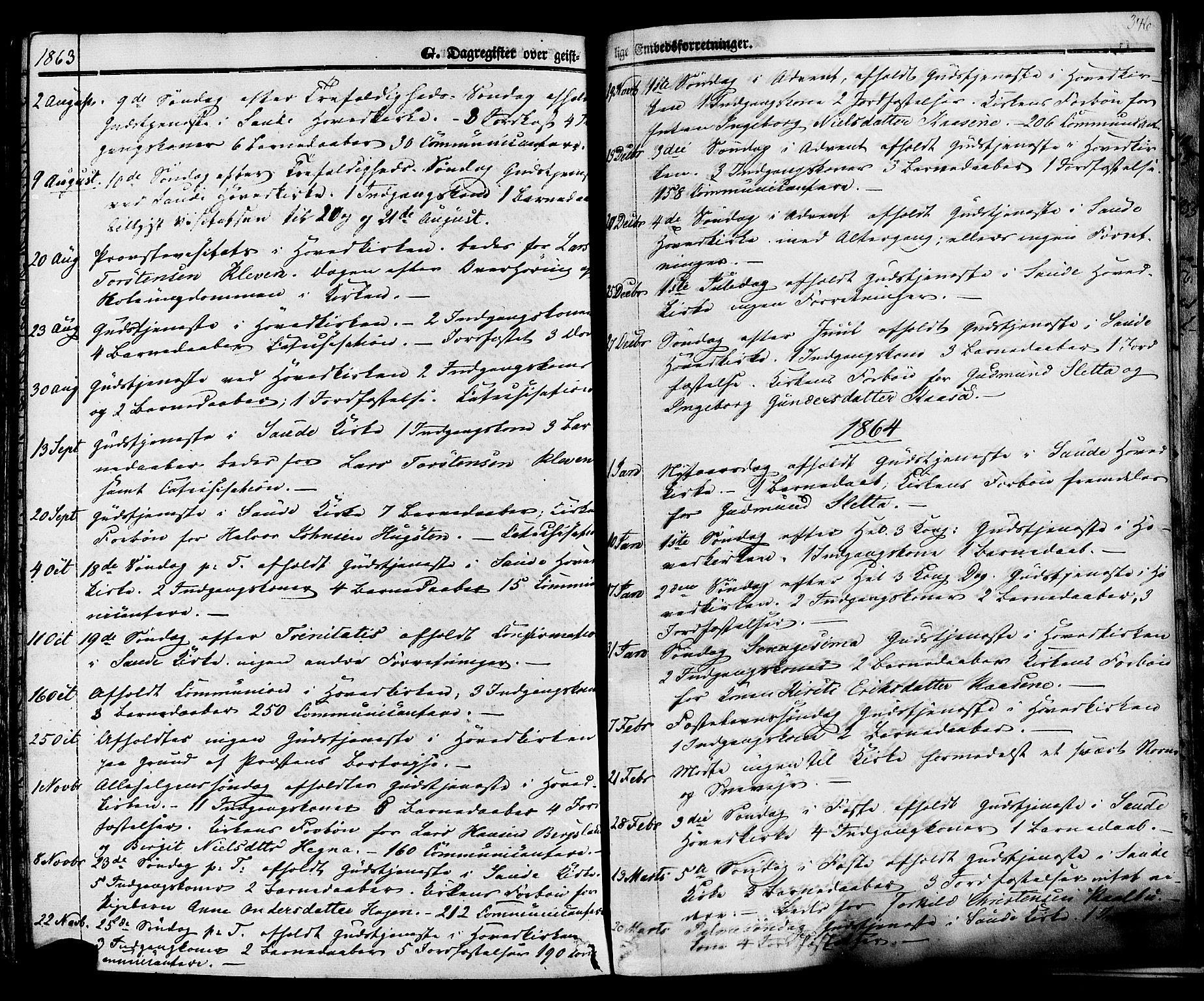 Sauherad kirkebøker, AV/SAKO-A-298/F/Fa/L0007: Parish register (official) no. I 7, 1851-1873, p. 346