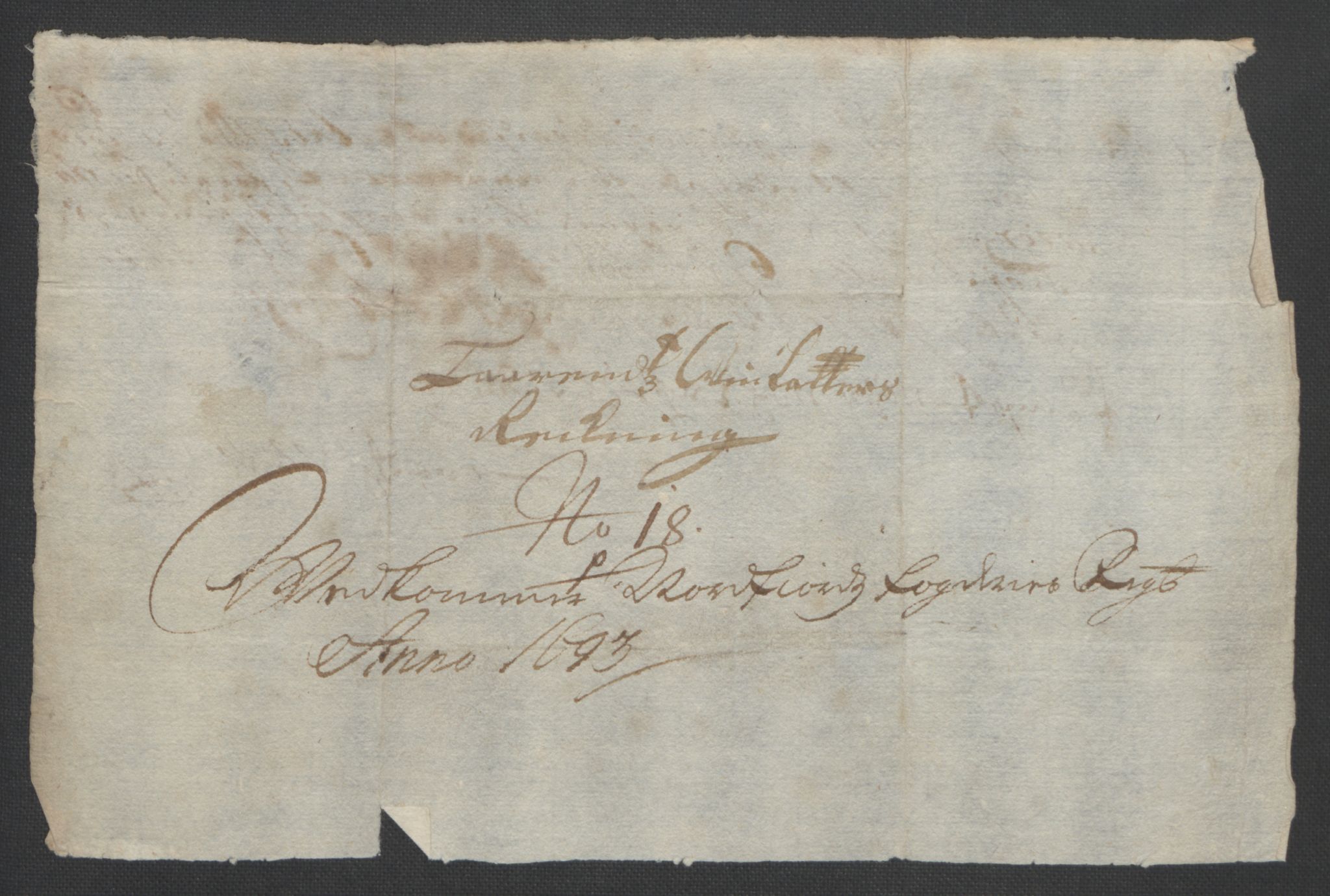 Rentekammeret inntil 1814, Reviderte regnskaper, Fogderegnskap, AV/RA-EA-4092/R53/L3421: Fogderegnskap Sunn- og Nordfjord, 1693-1694, p. 243