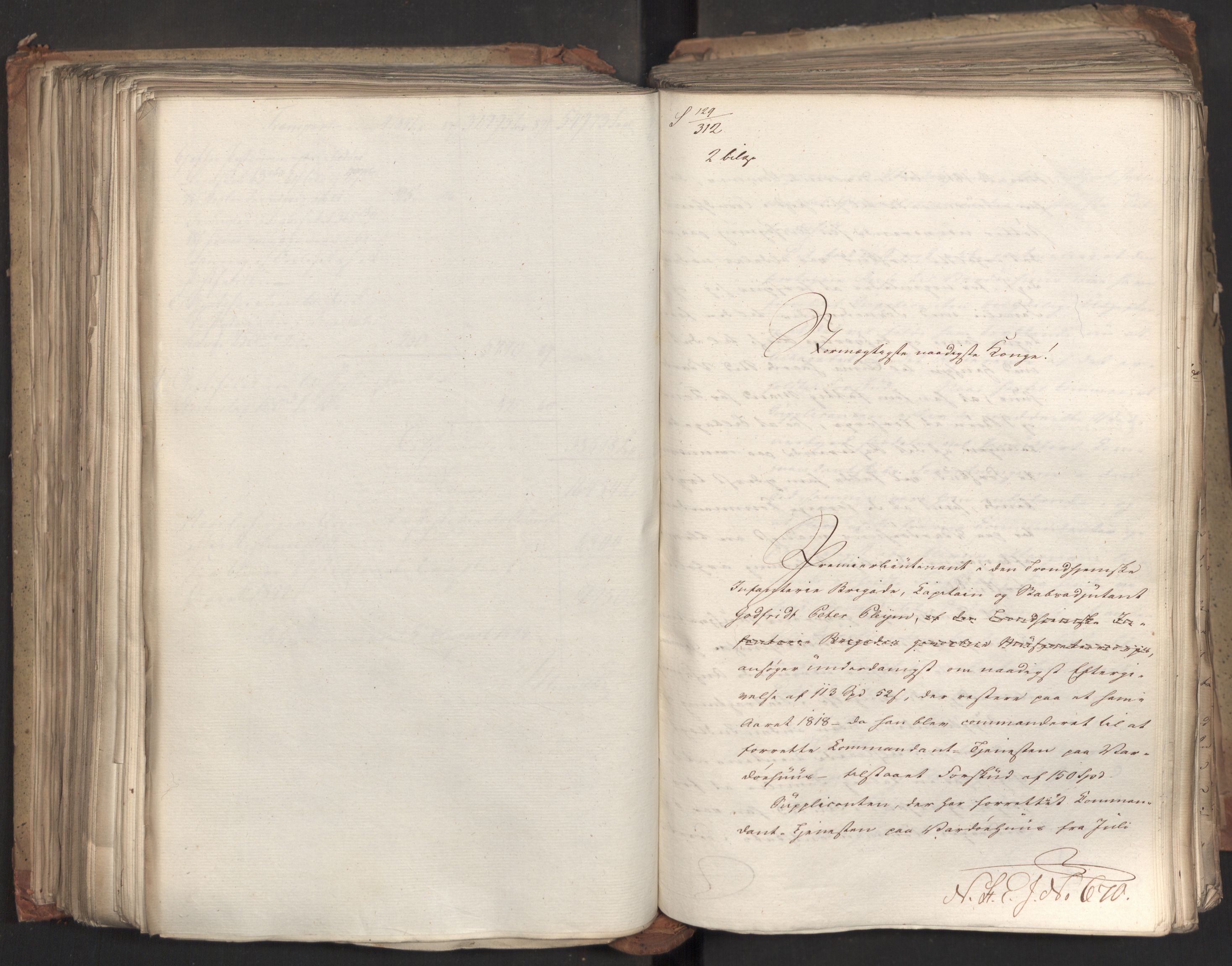 Statsrådsavdelingen i Stockholm, AV/RA-S-1003/D/Da/L0035: Regjeringsinnstillinger nr. 541-840, 1823, p. 334