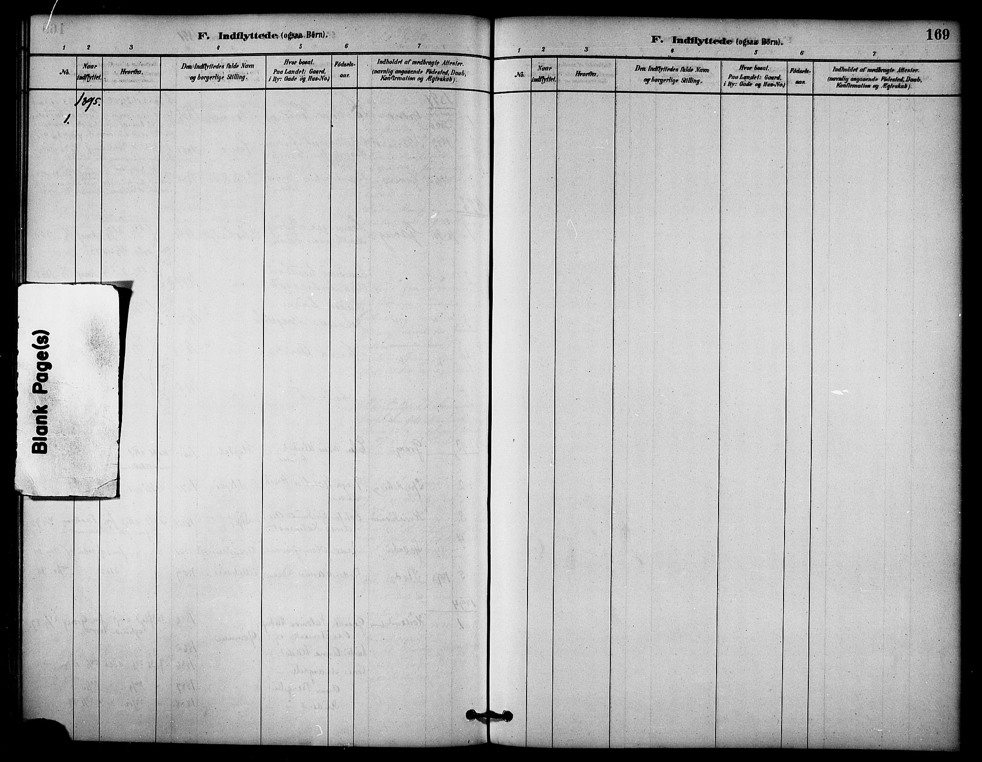 Ministerialprotokoller, klokkerbøker og fødselsregistre - Nord-Trøndelag, SAT/A-1458/764/L0555: Parish register (official) no. 764A10, 1881-1896, p. 169