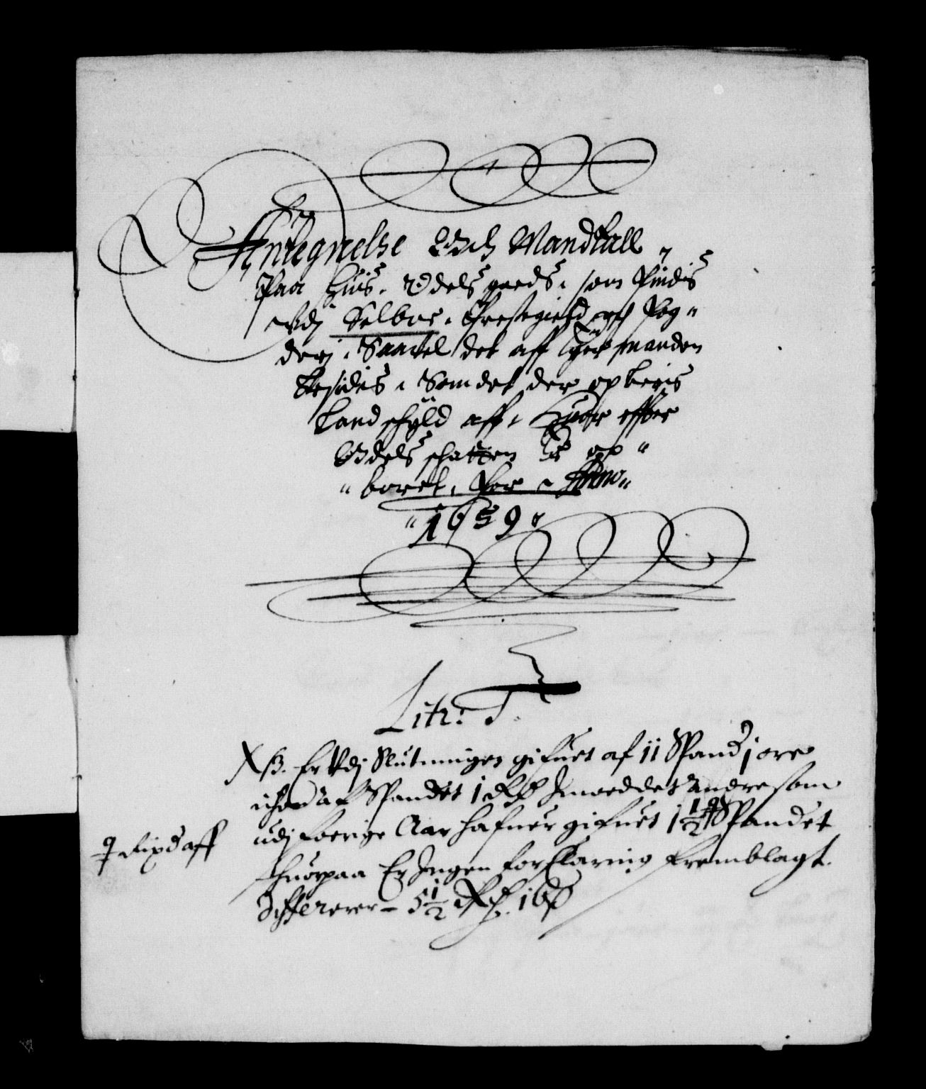 Rentekammeret inntil 1814, Reviderte regnskaper, Lensregnskaper, AV/RA-EA-5023/R/Rb/Rbw/L0140: Trondheim len, 1659-1660