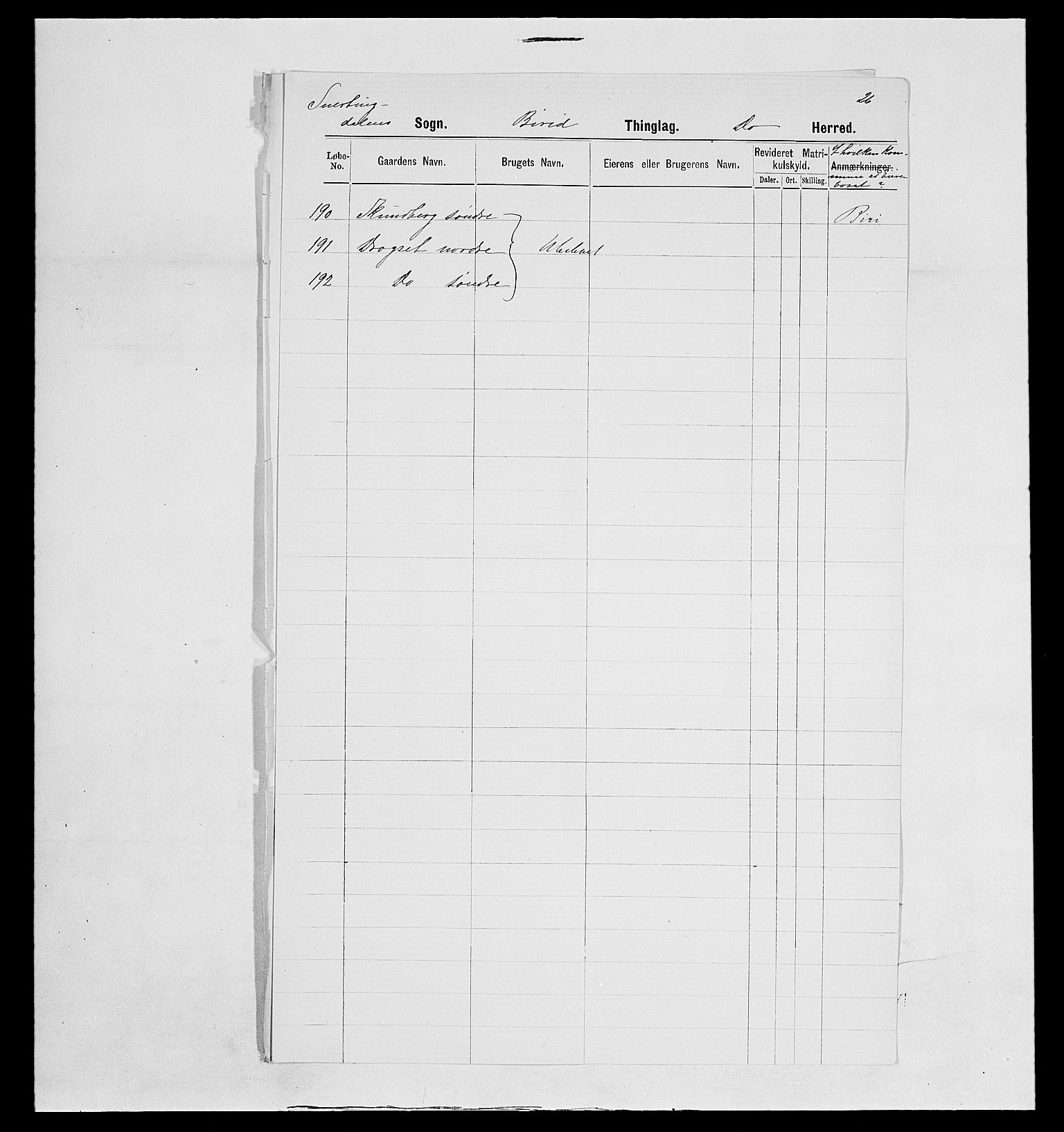 SAH, 1875 census for 0525P Biri, 1875, p. 79