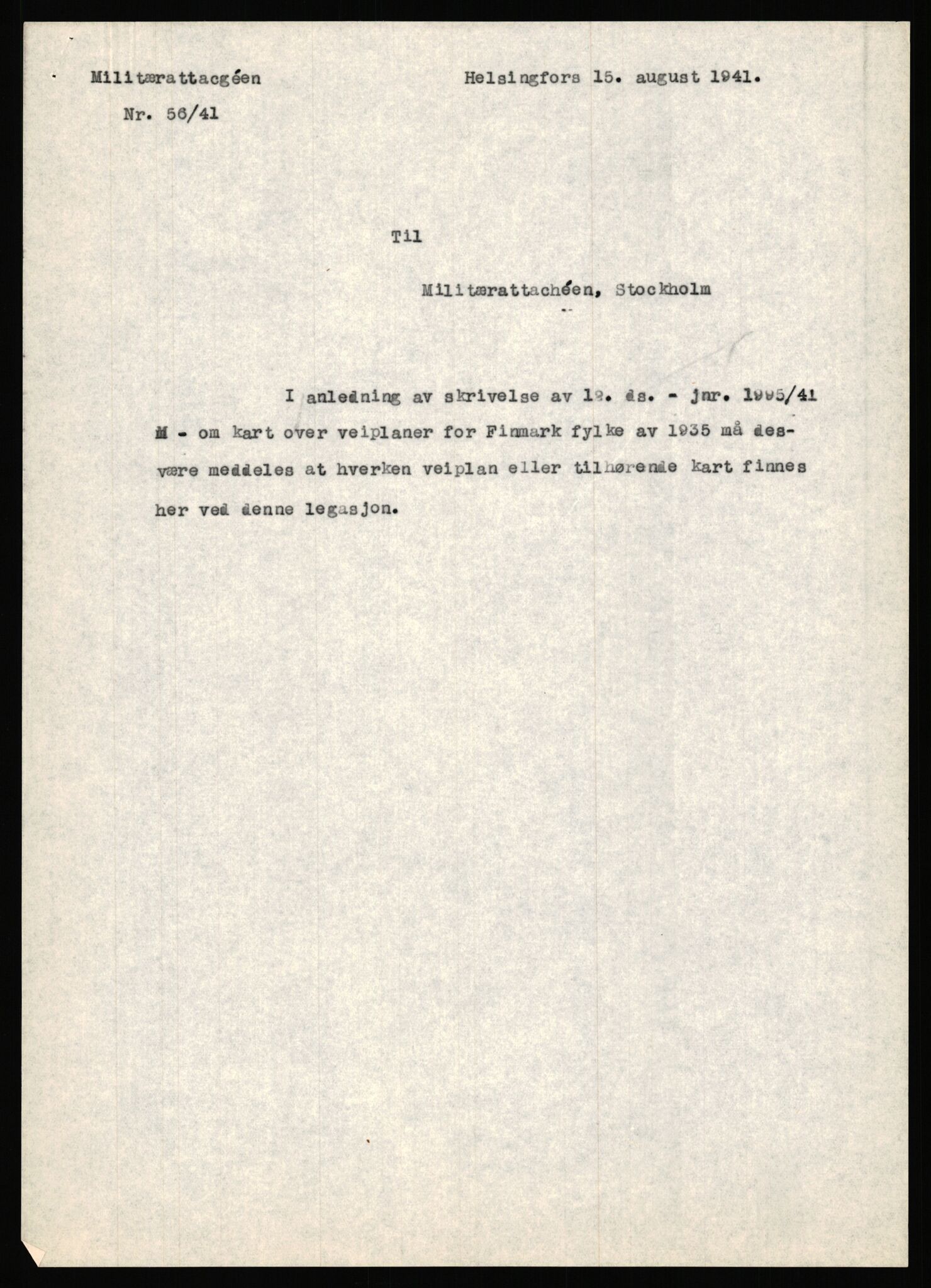 Forsvaret, Forsvarets krigshistoriske avdeling, AV/RA-RAFA-2017/Y/Ya/L0006: II-C-11-11,2 - Utenriksdepartementet.  Legasjonen i Helsingfors., 1940-1946, p. 369