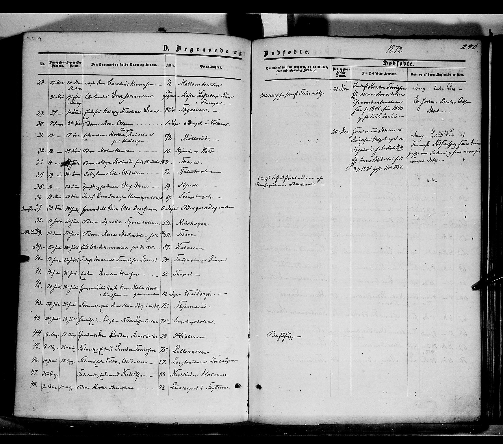 Grue prestekontor, SAH/PREST-036/H/Ha/Haa/L0010: Parish register (official) no. 10, 1864-1873, p. 290