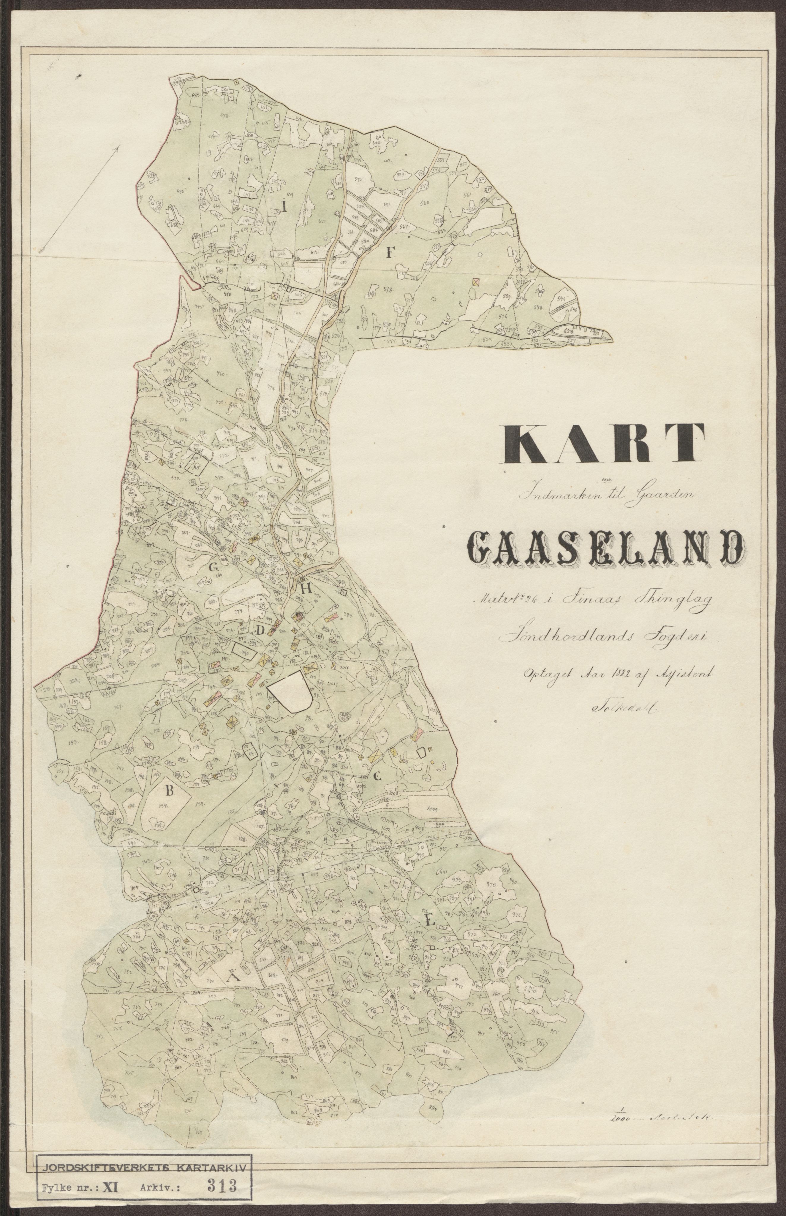 Jordskifteverkets kartarkiv, RA/S-3929/T, 1859-1988, p. 416
