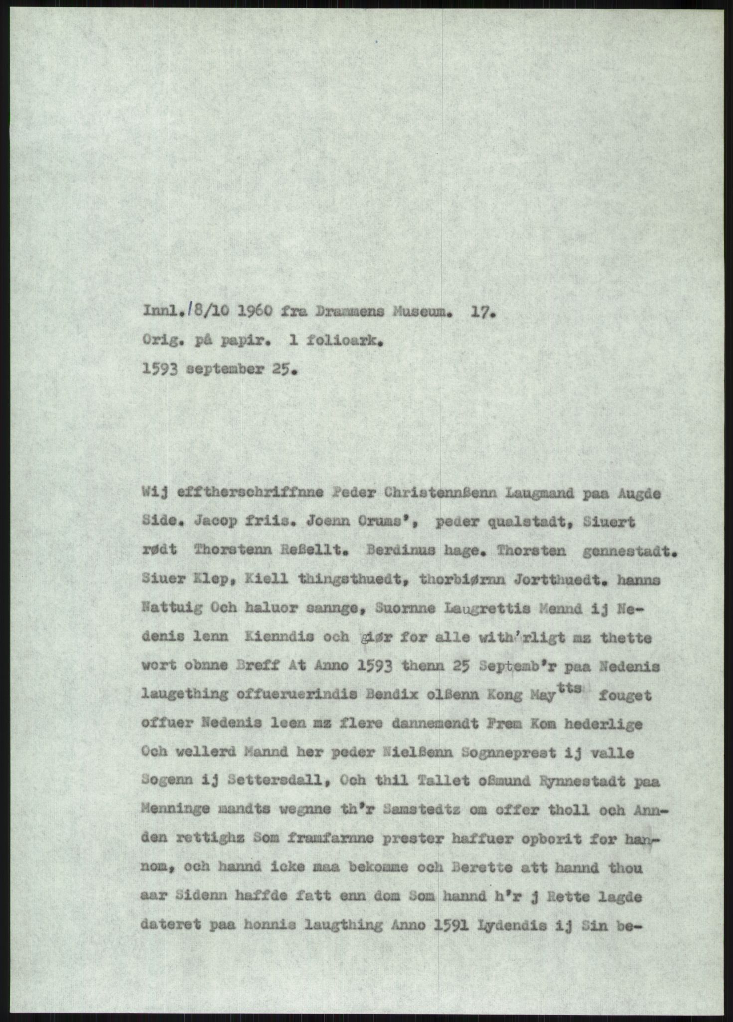 Samlinger til kildeutgivelse, Diplomavskriftsamlingen, AV/RA-EA-4053/H/Ha, p. 1648